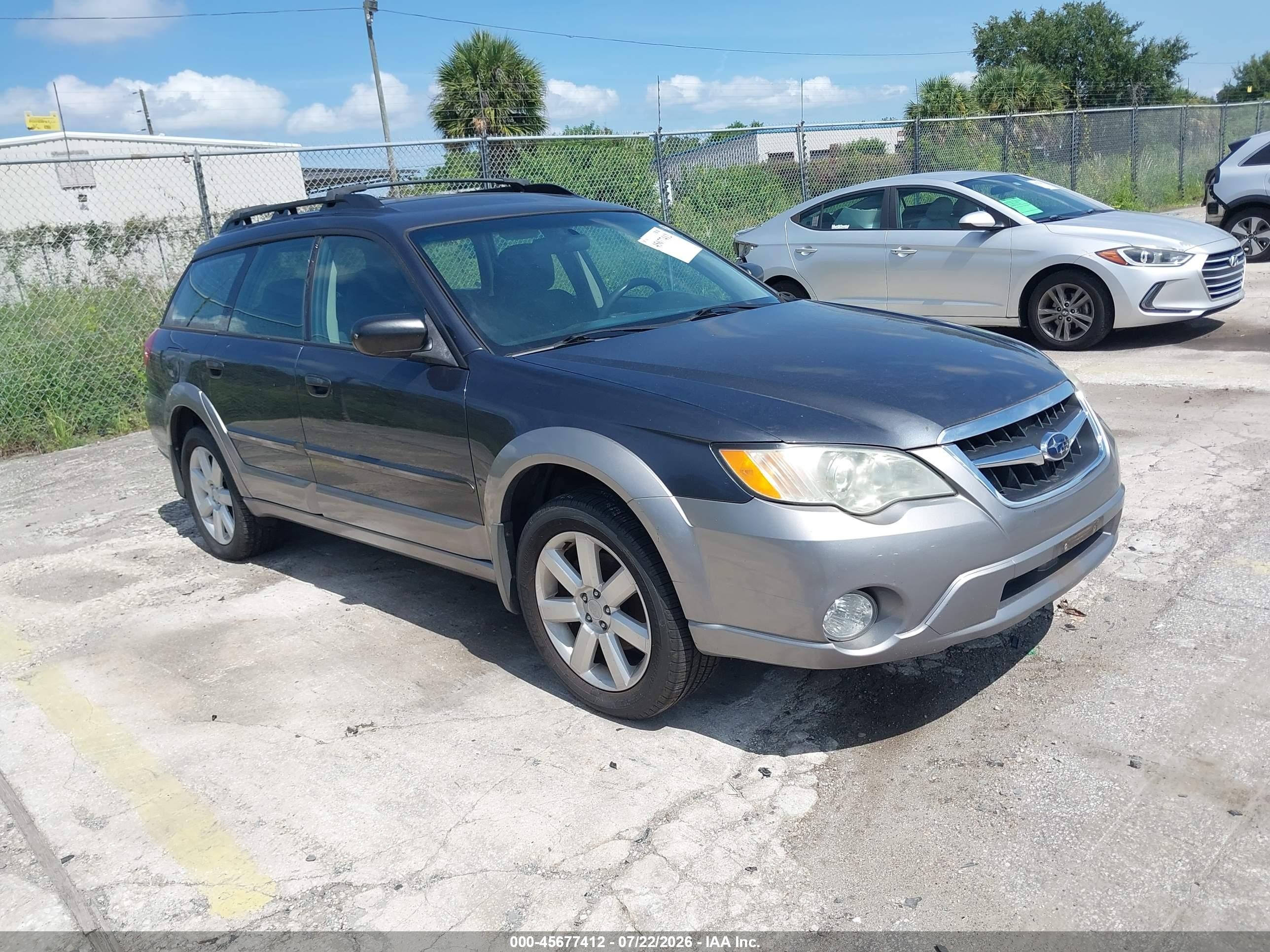 2009 Subaru Outback Special Edition, VIN 4S4BP61C197317902 — Механическое
