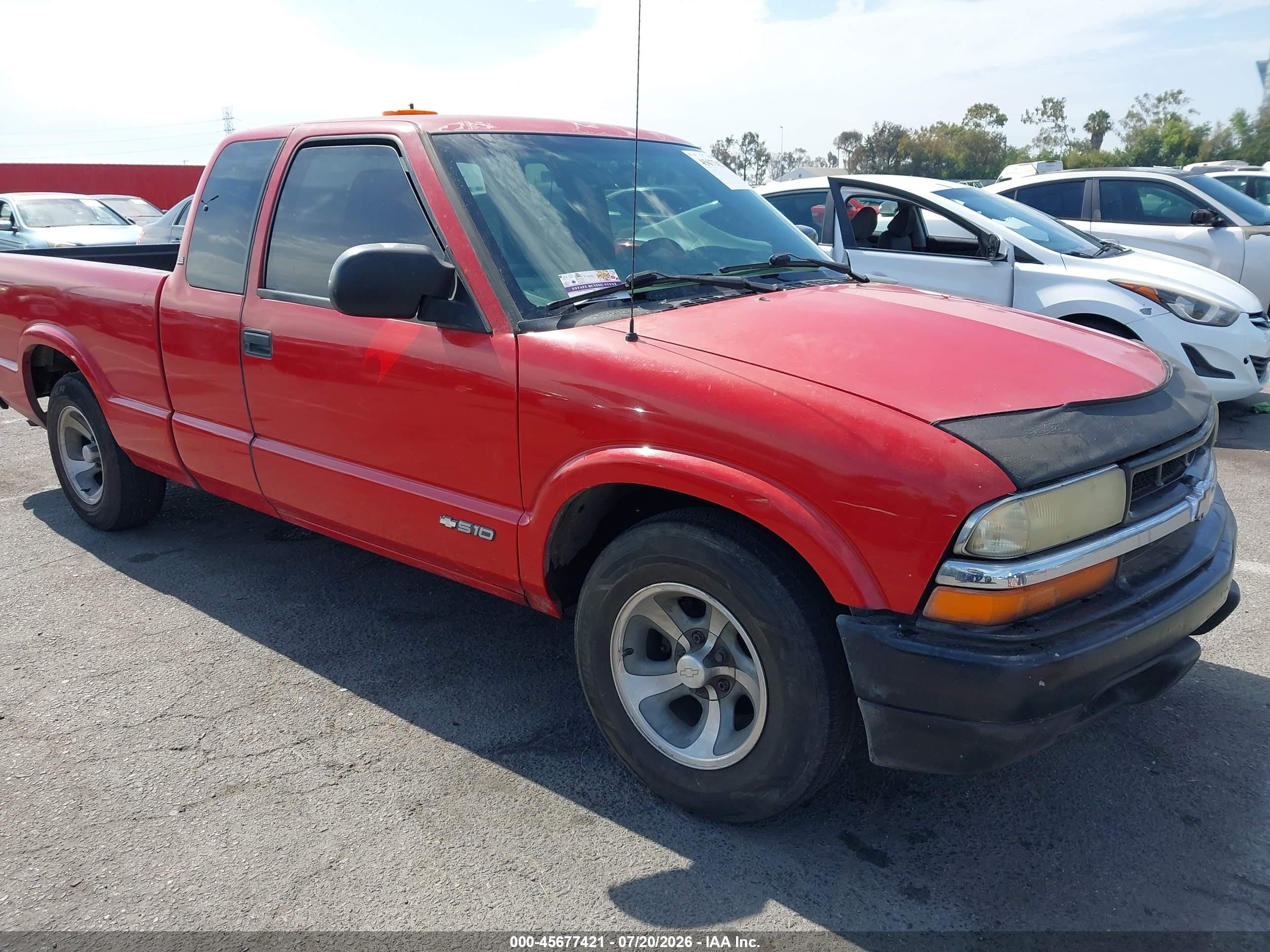 2003 Chevrolet S-10, VIN 1GCCS19H338249193 — Normal wear