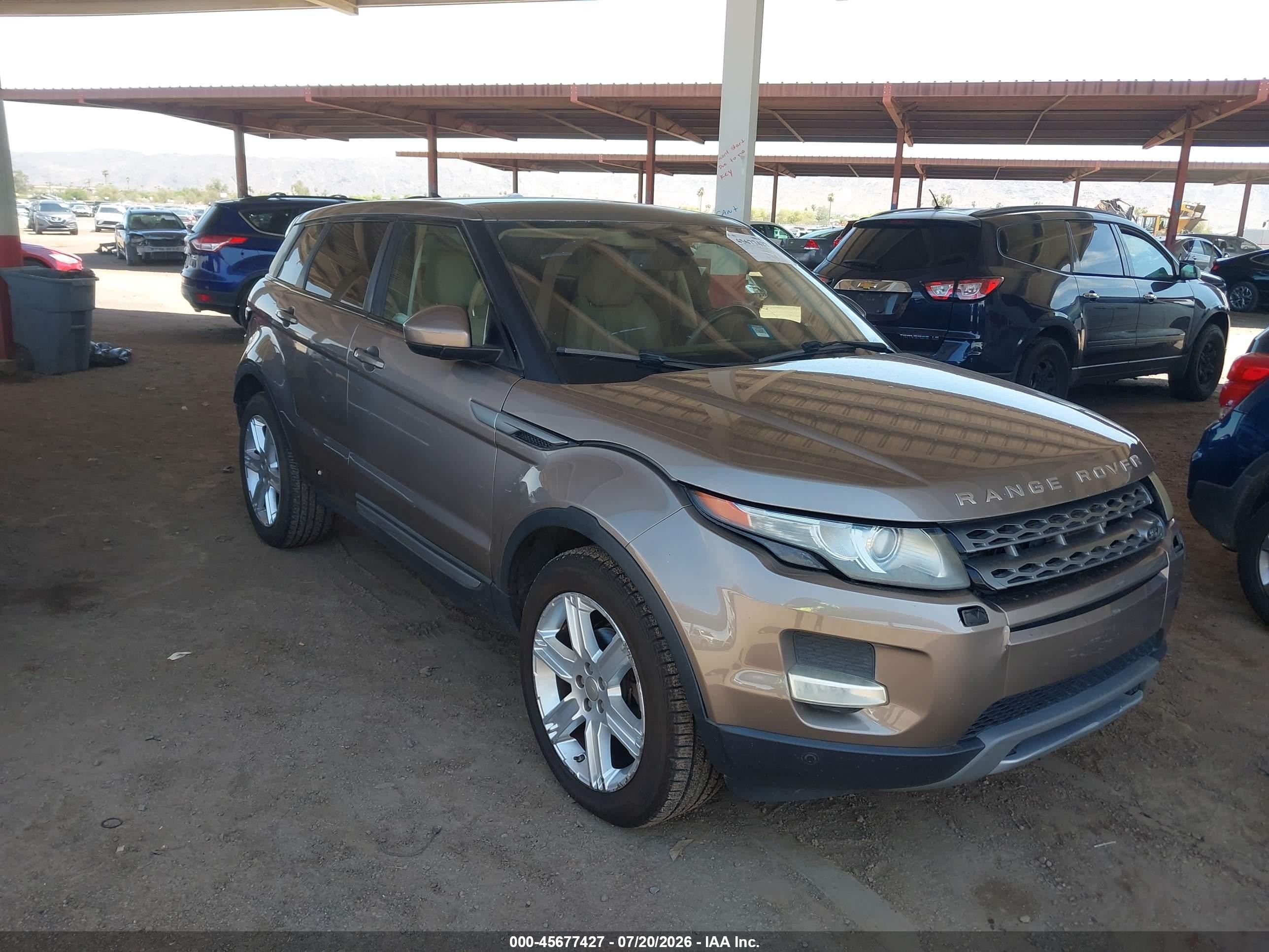 2015 Land Rover Range Rover Evoque Pure Plus, VIN SALVP2BG7FH014570 — Rear end