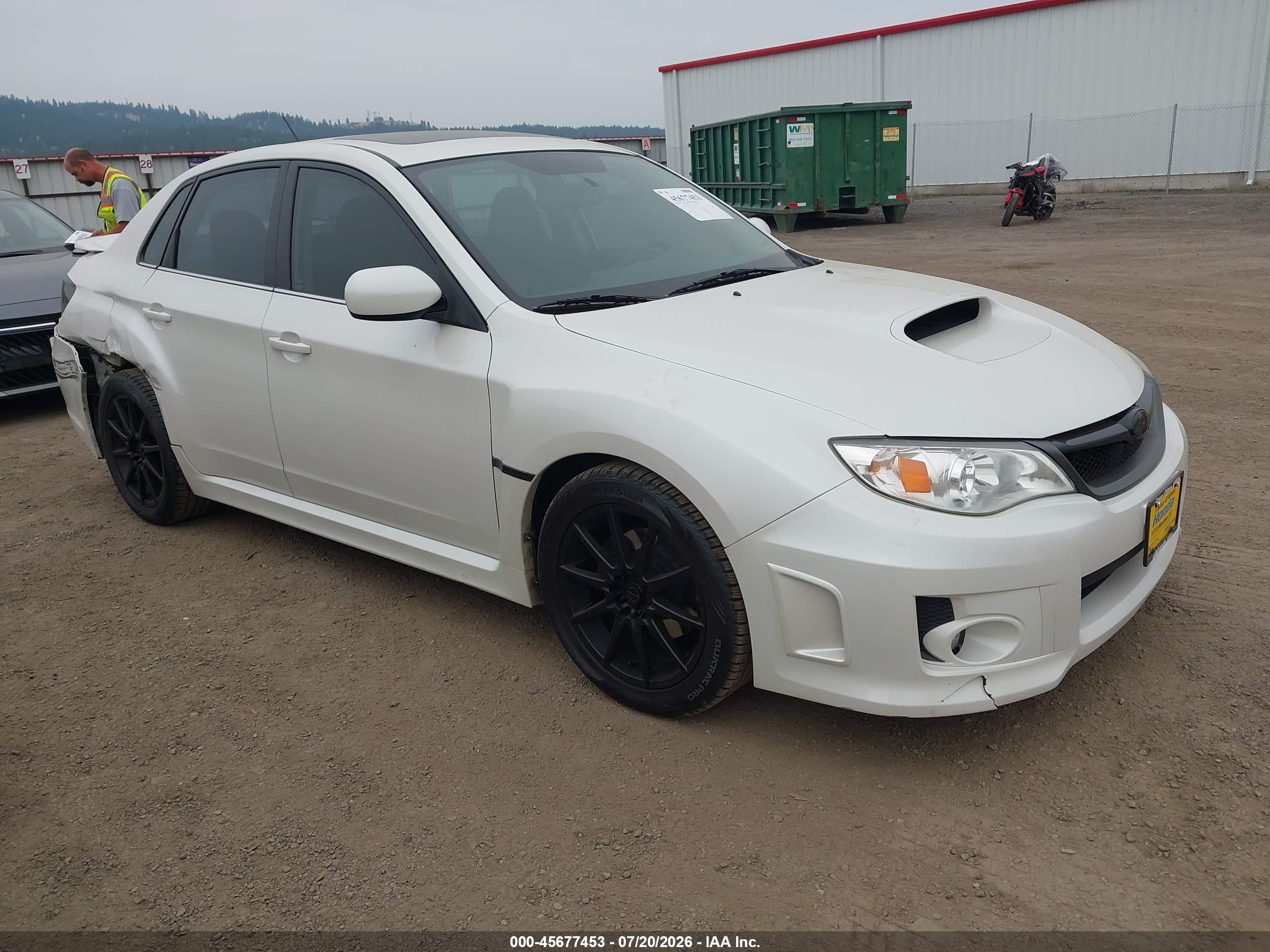 2012 Subaru WRX WRX Premium, VIN JF1GV7F6XCG002568 — Rear end
