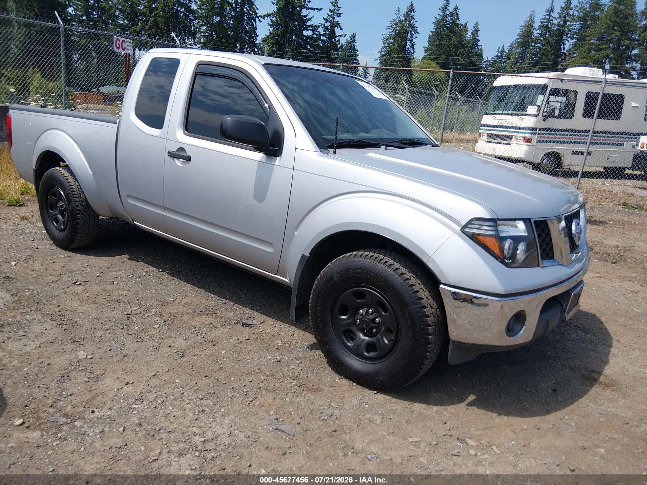 2008 Nissan Frontier SE, VIN 1N6BD06T48C438977 — Rear end