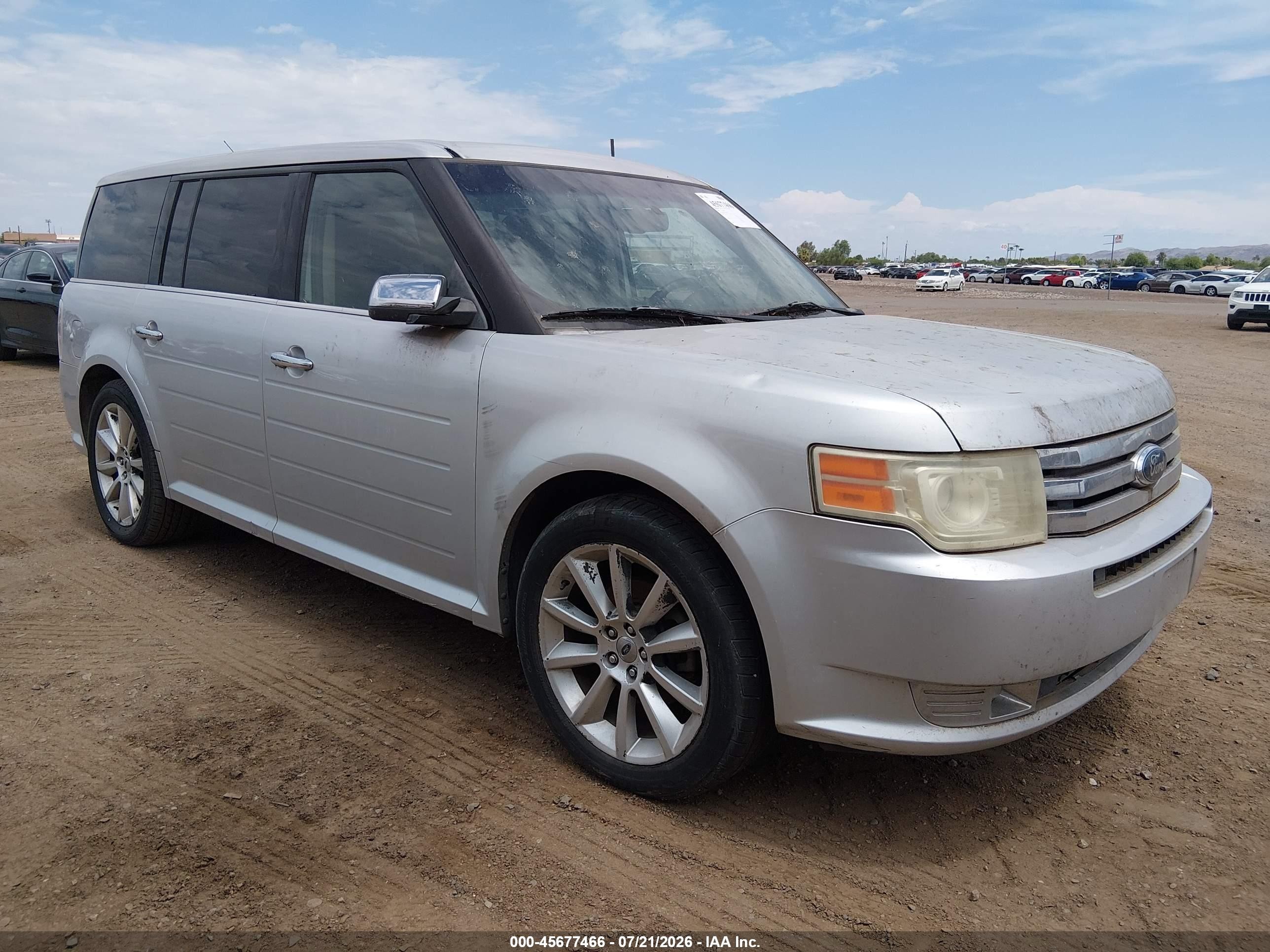2010 Ford Flex Limited, VIN 2FMGK5DC2ABA42949 — Обычный износ