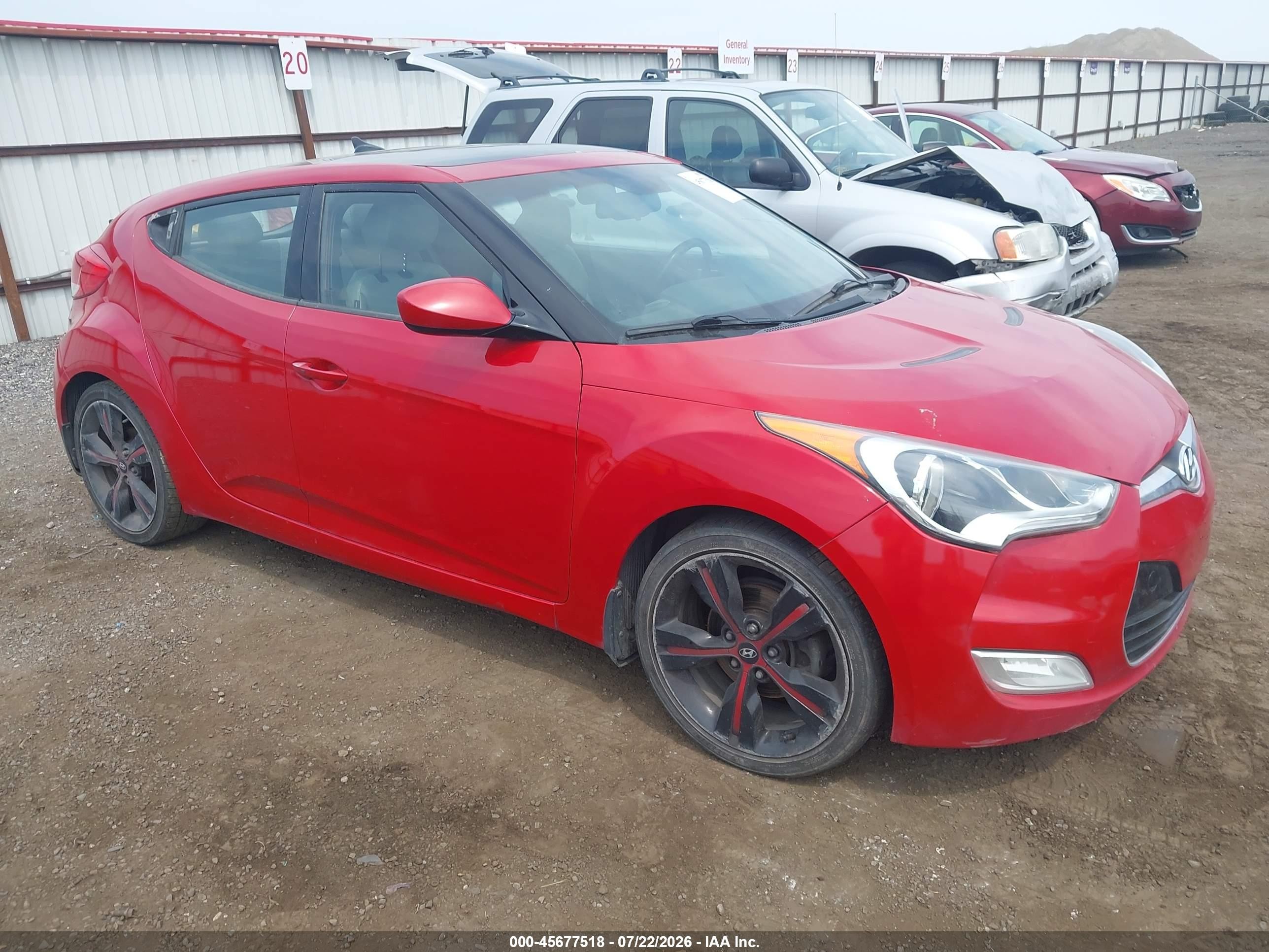 2013 Hyundai Veloster w/Black Int, VIN KMHTC6AD7DU103077 — Mechanical