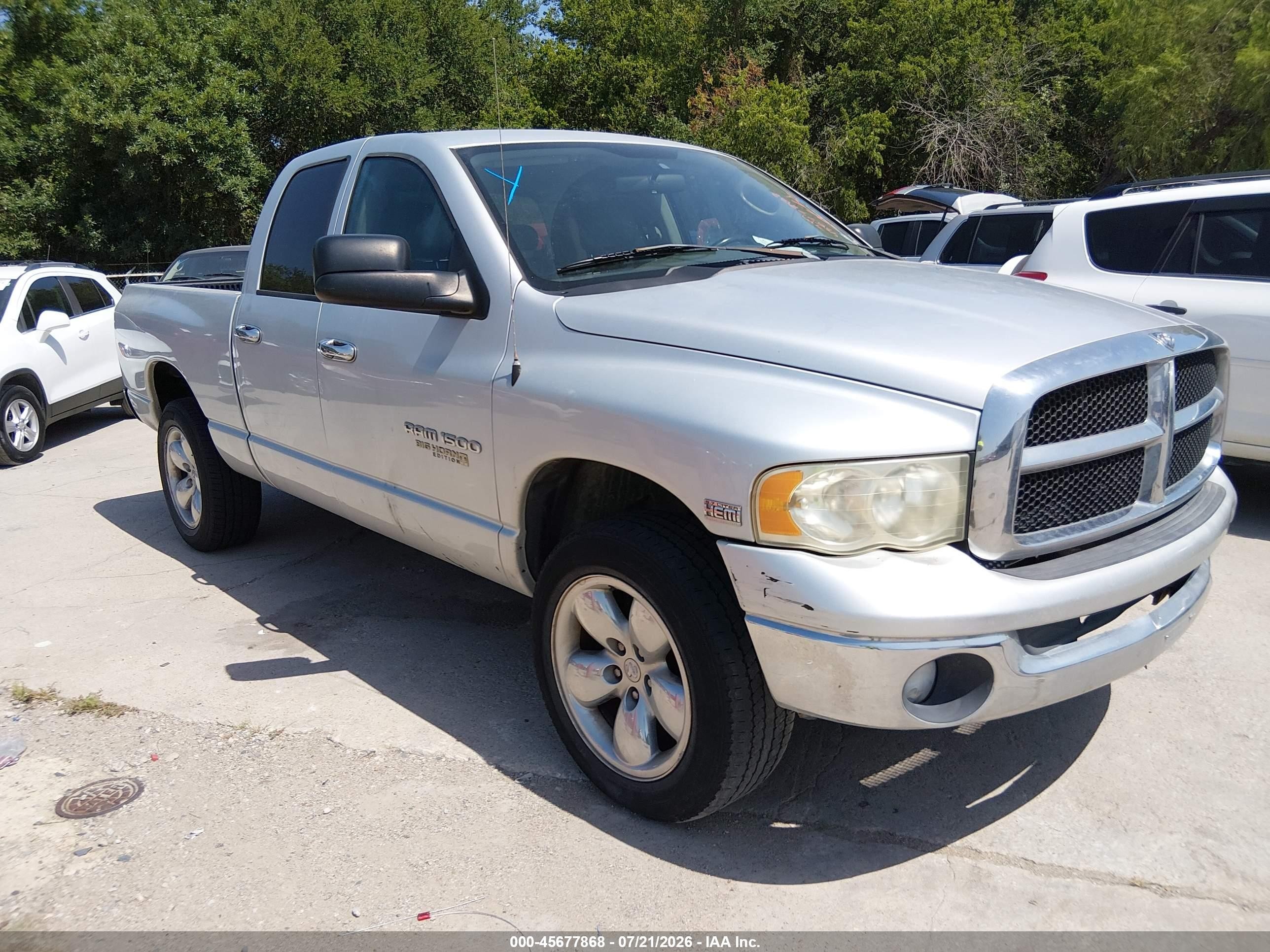 2005 Dodge 1500 SLT, VIN 1D7HU18D05S170980 — Normal wear