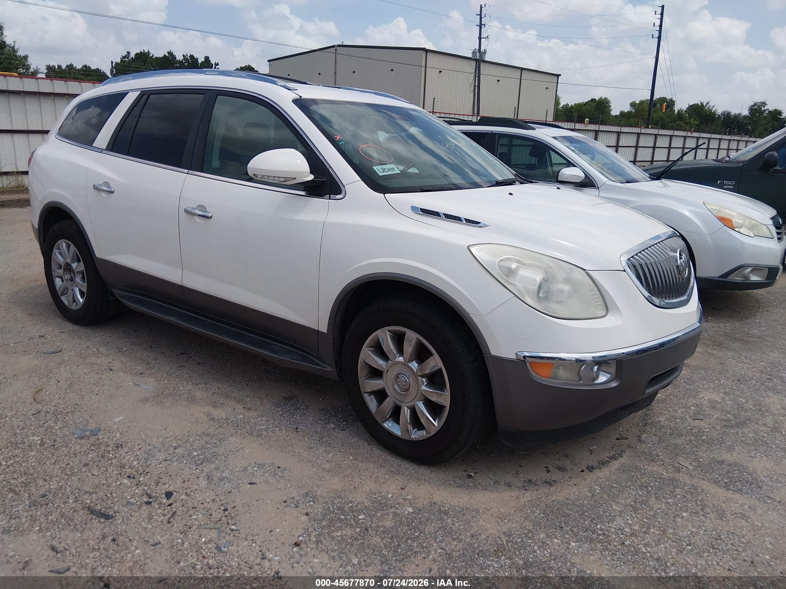 2012 Buick Enclave Premium, VIN 5GAKRDED0CJ262943 — Normal wear