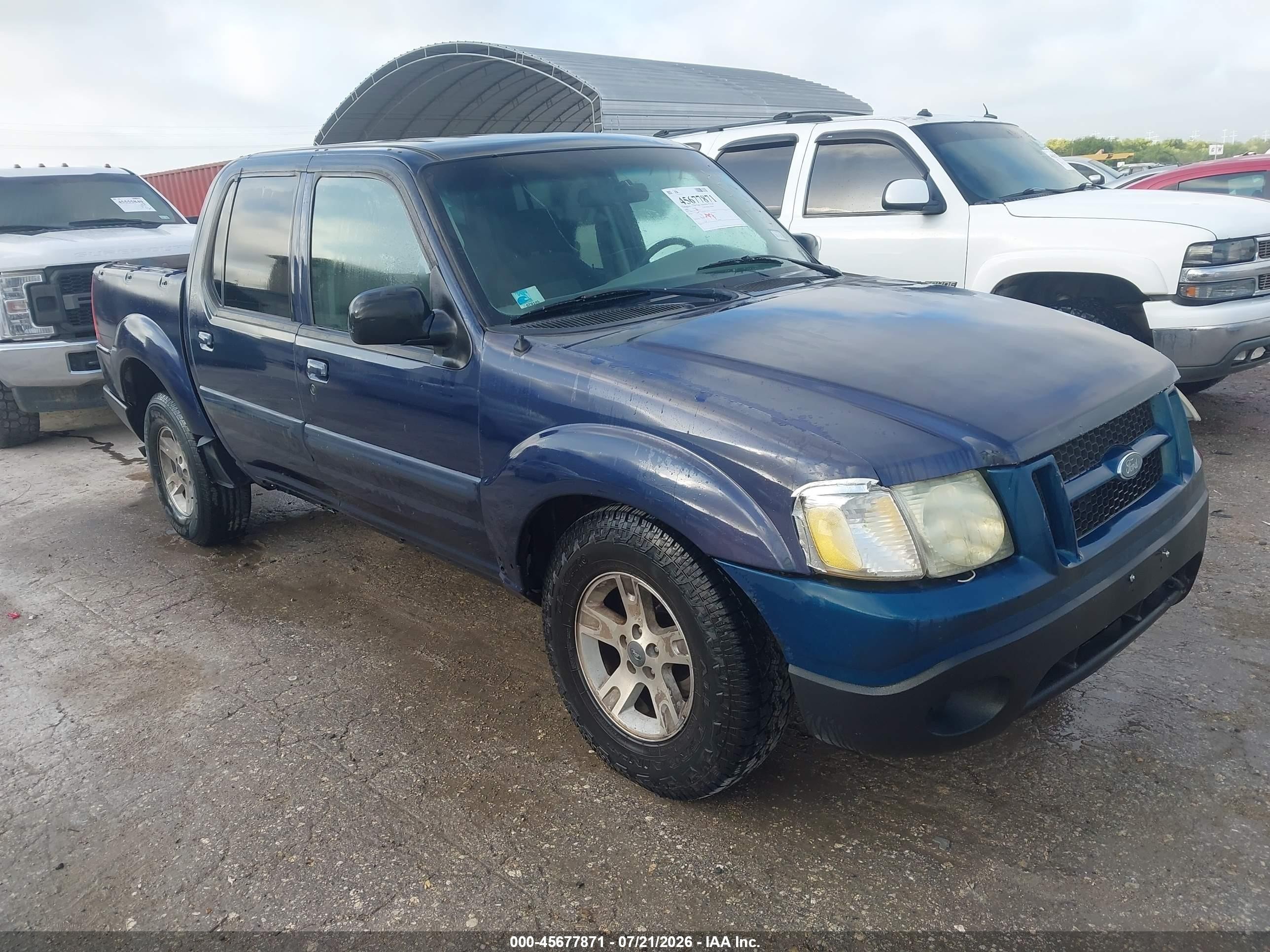 2003 Ford Explorer Sport Trac XLS, VIN 1FMZU67E03UC26273 — Normal wear