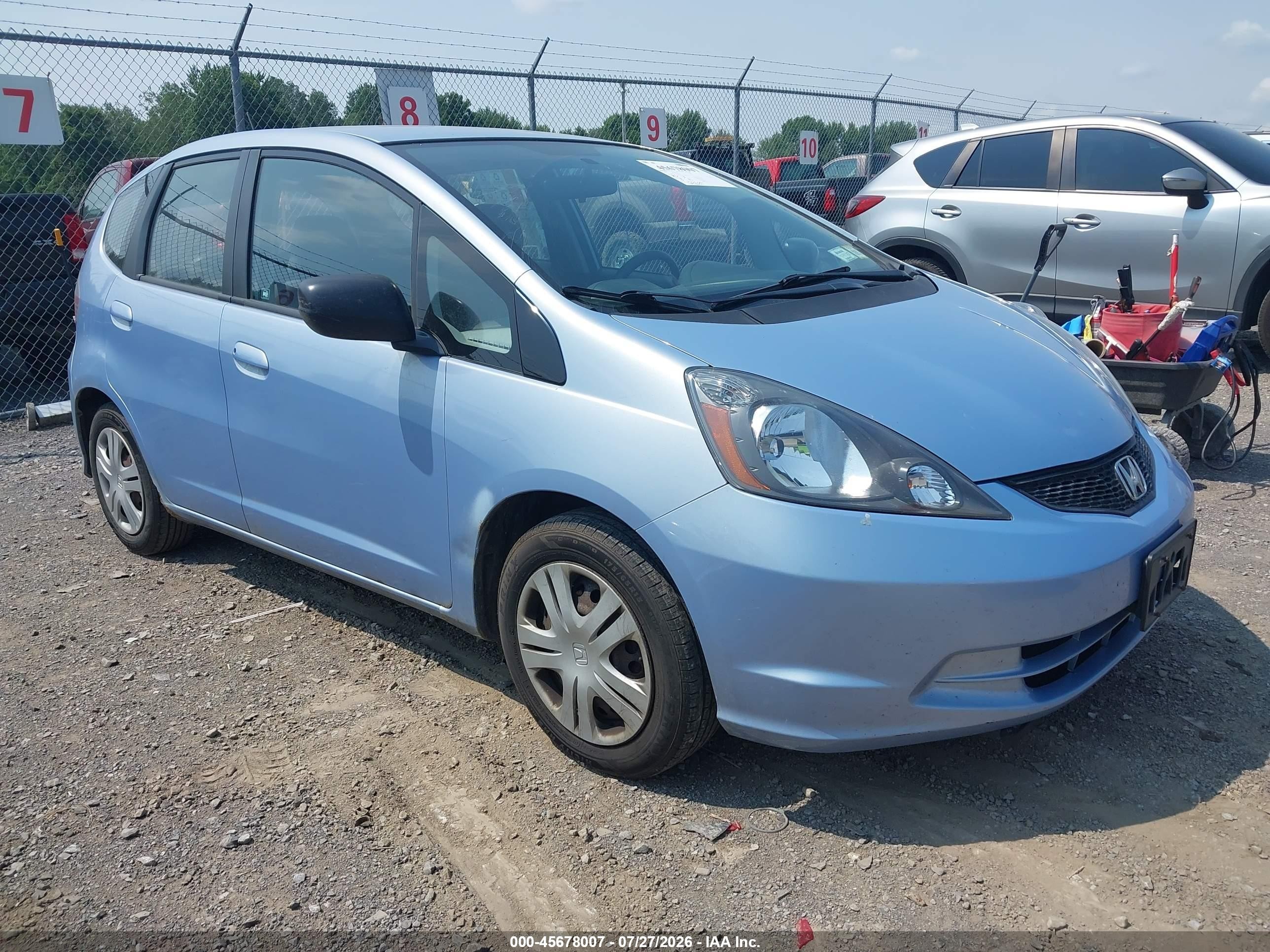 2009 Honda Fit, VIN JHMGE87279S029243 — Normal wear