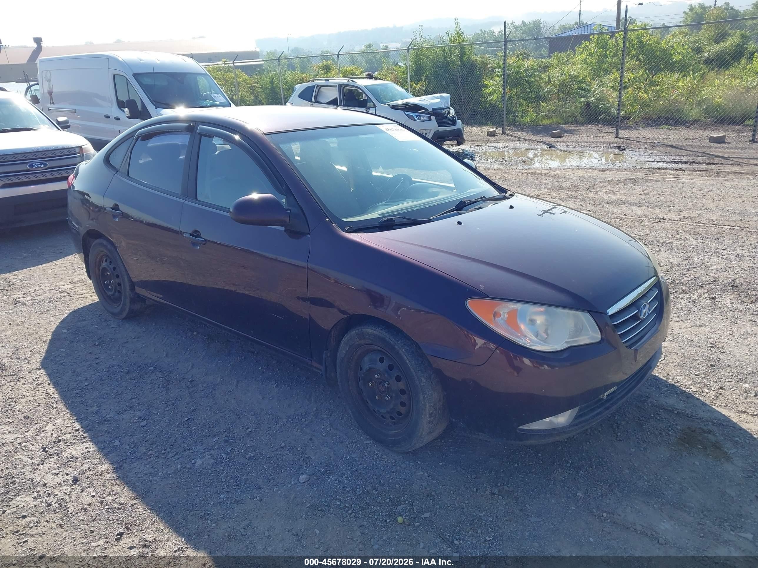 2008 Hyundai Elantra GLS, VIN KMHDU46D68U510487 — Normal wear