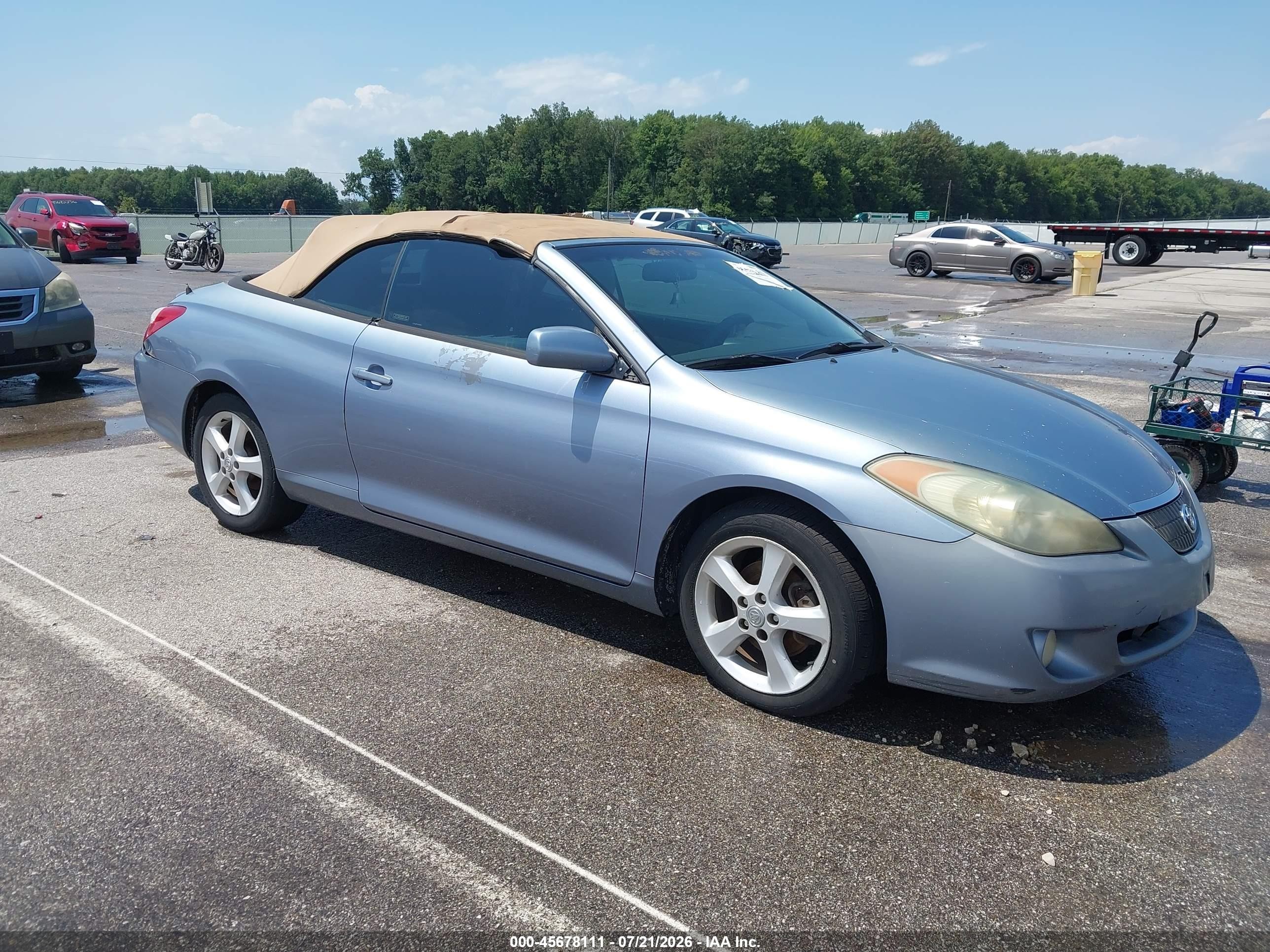 2006 Toyota Solara SLE, VIN 4T1FA38P96U098646 — Normal wear