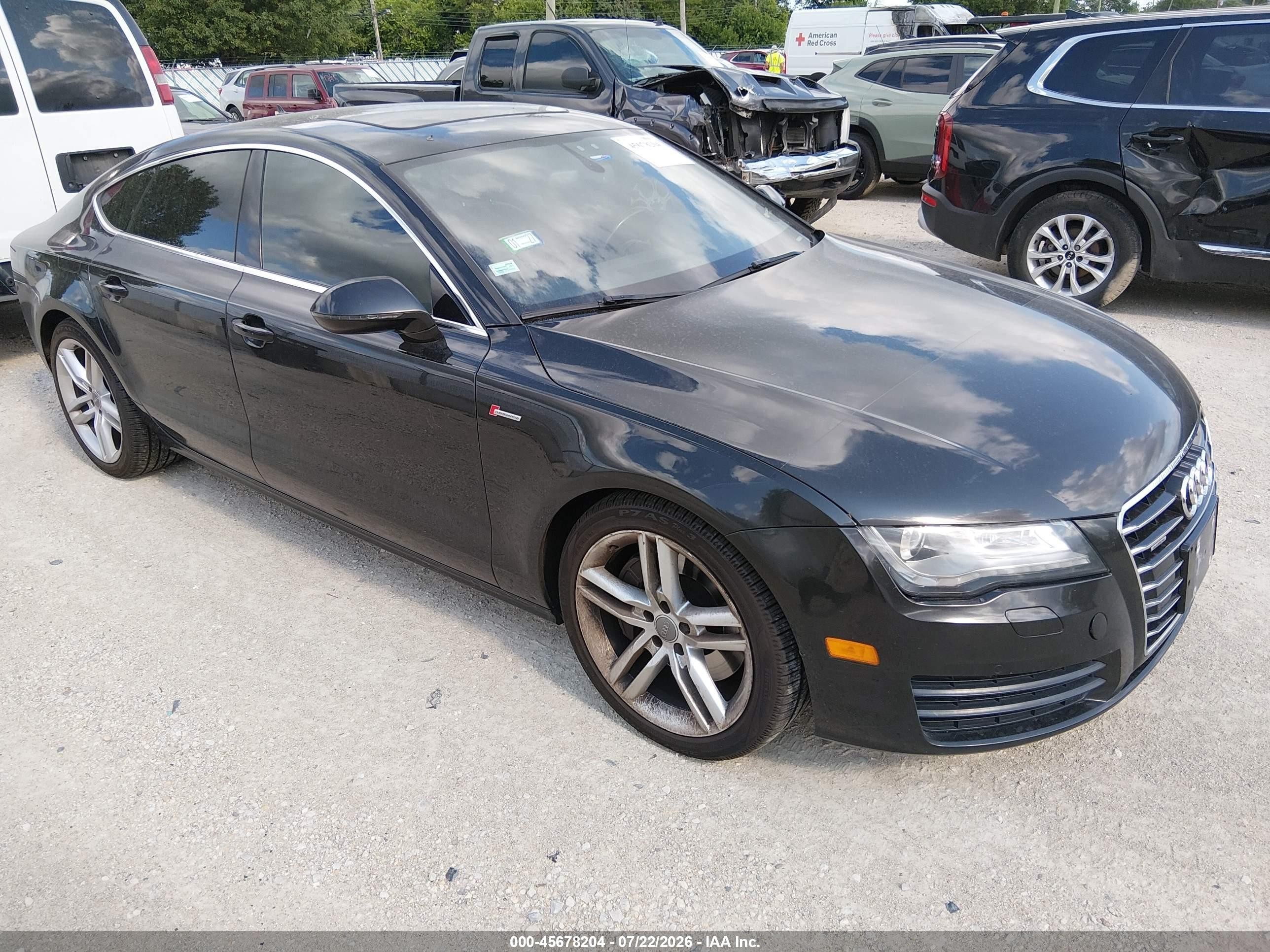 2012 Audi A7 Premium Plus, VIN WAUYGAFC3CN147701 — Normal wear