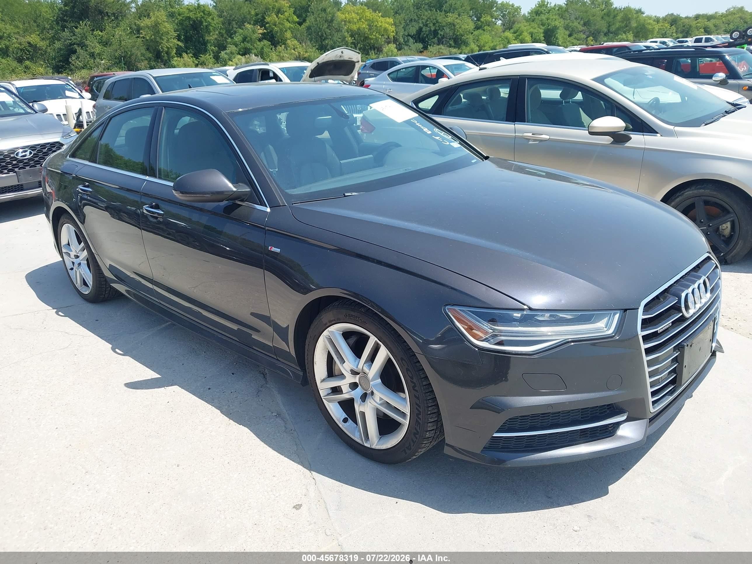 2016 Audi A6 Premium Plus, VIN WAUGFAFC6GN125440 — Normal wear