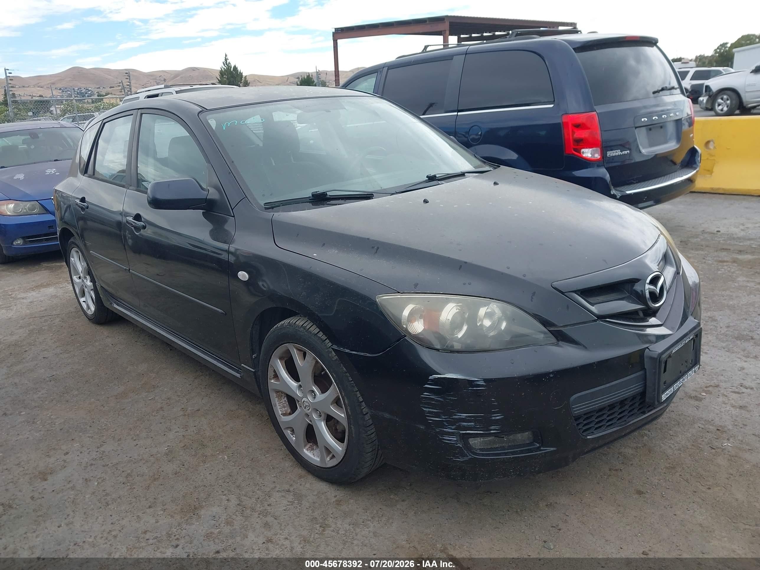2009 Mazda 3 S Grand Touring, VIN JM1BK344X91245574 — Обычный износ