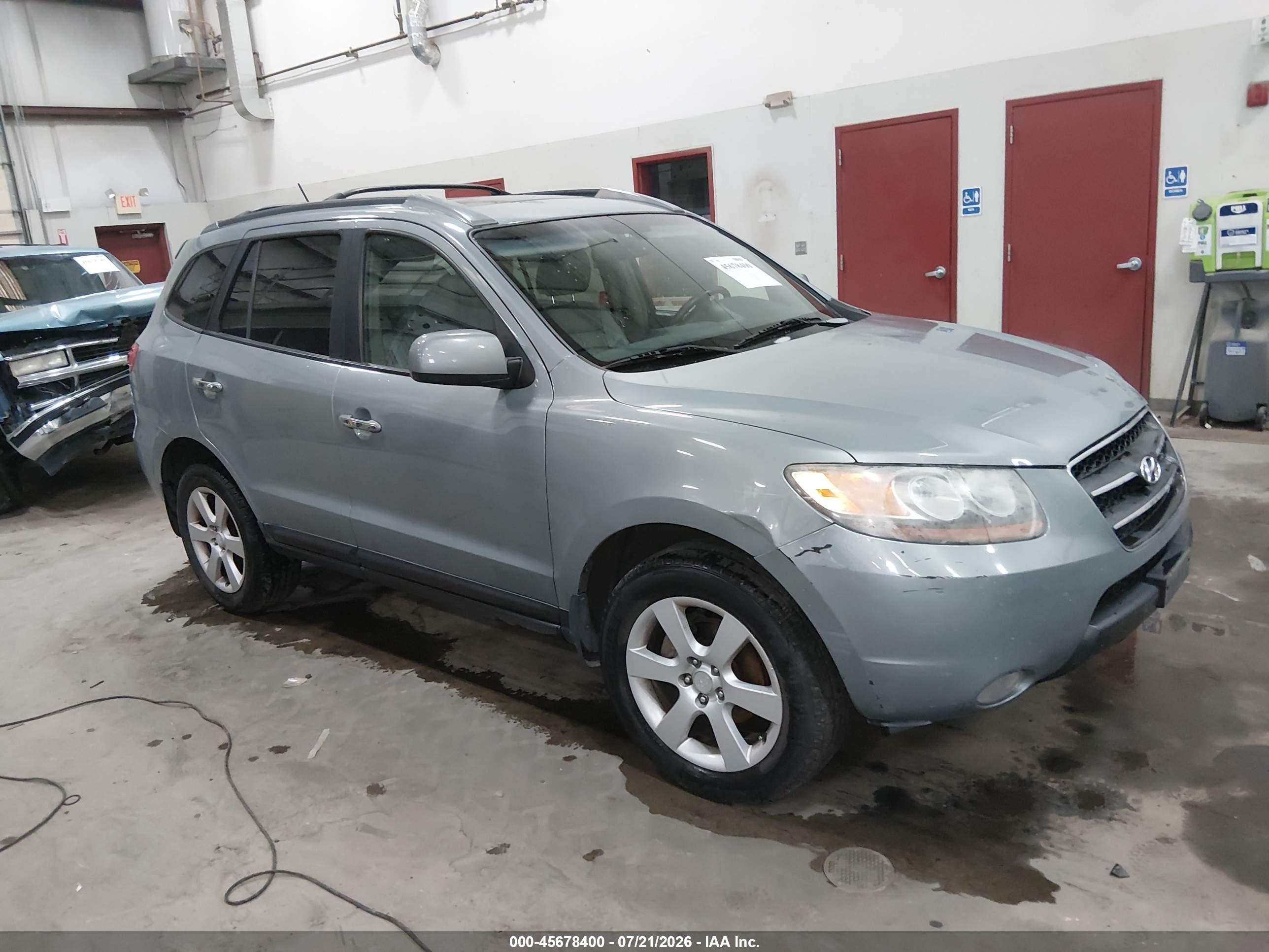 2007 Hyundai Santa Fe SE, VIN 5NMSH73E37H126025 — Зад