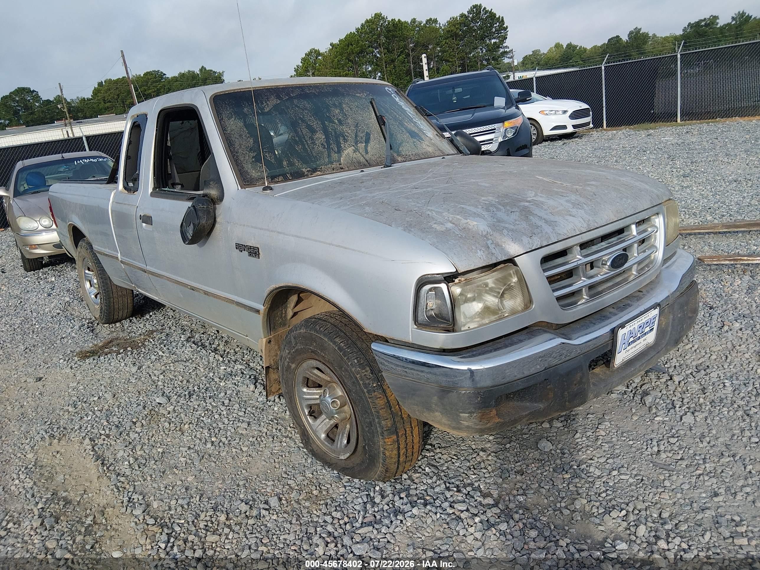 2002 Ford Ranger XLT Appearance, VIN 1FTYR44E42TA65733 — Normal wear