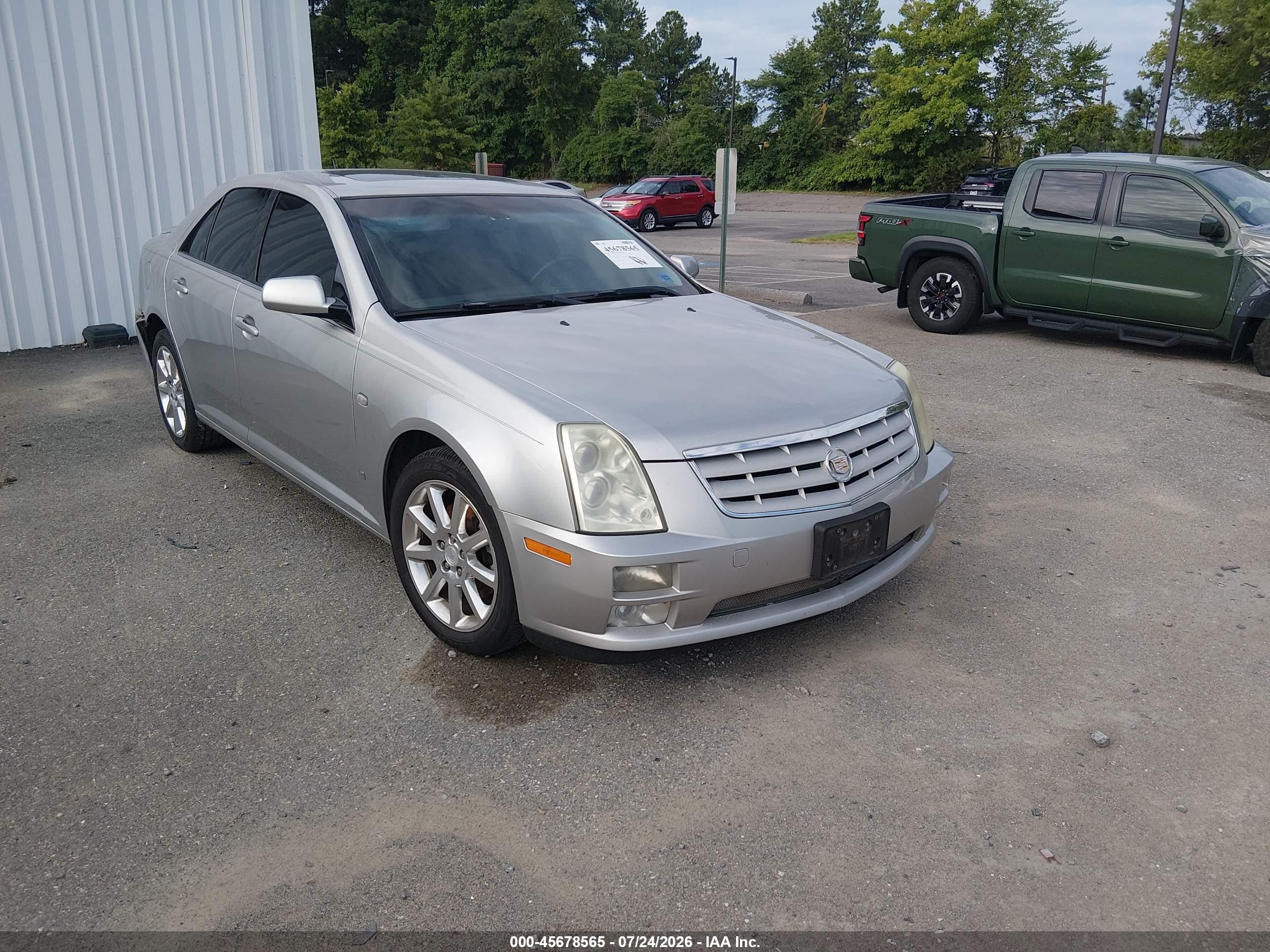 2006 Cadillac STS, VIN 1G6DW677860127600 — Зад