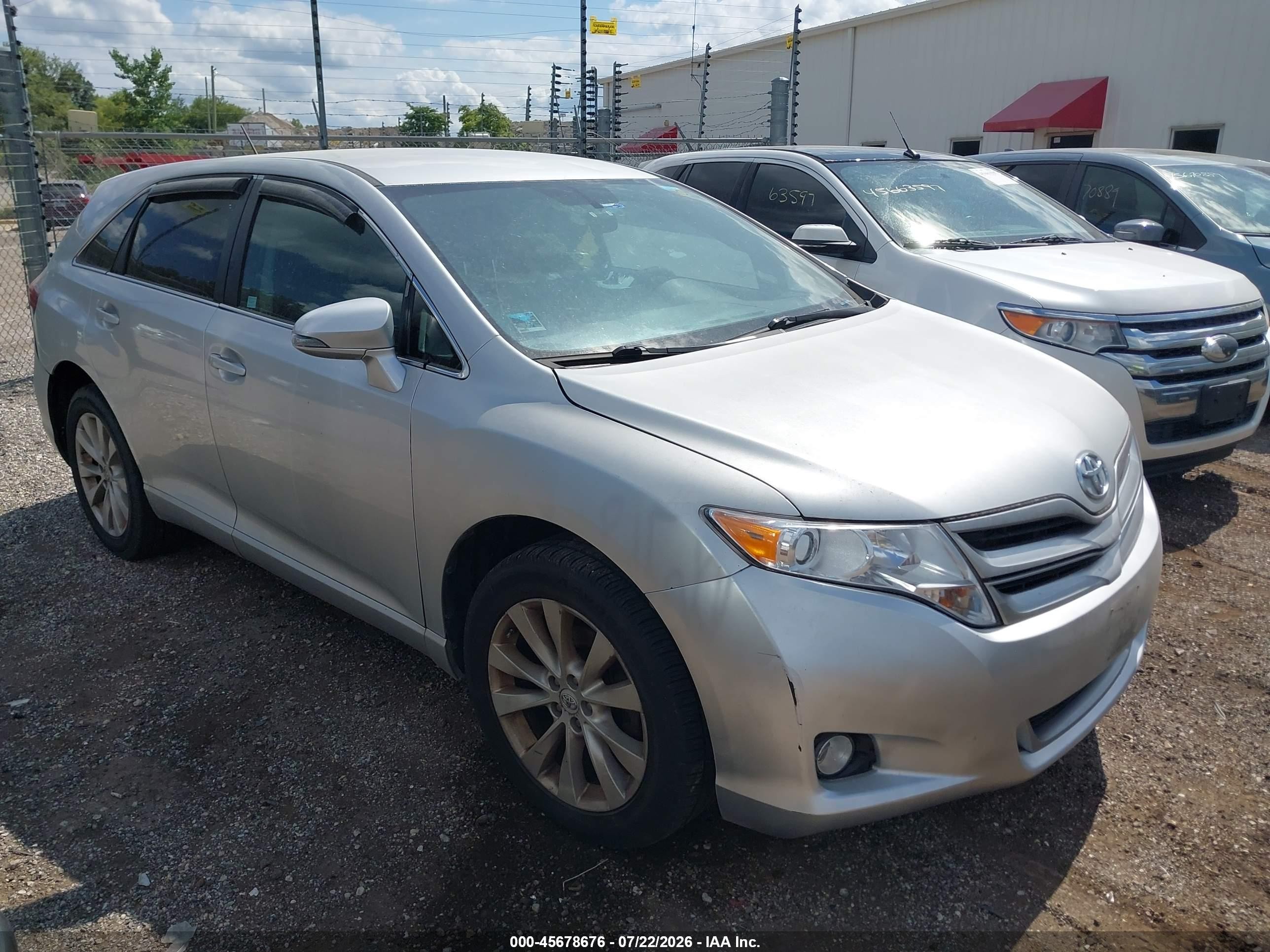 2013 Toyota Venza XLE, VIN 4T3ZA3BB9DU074541 — Normal wear