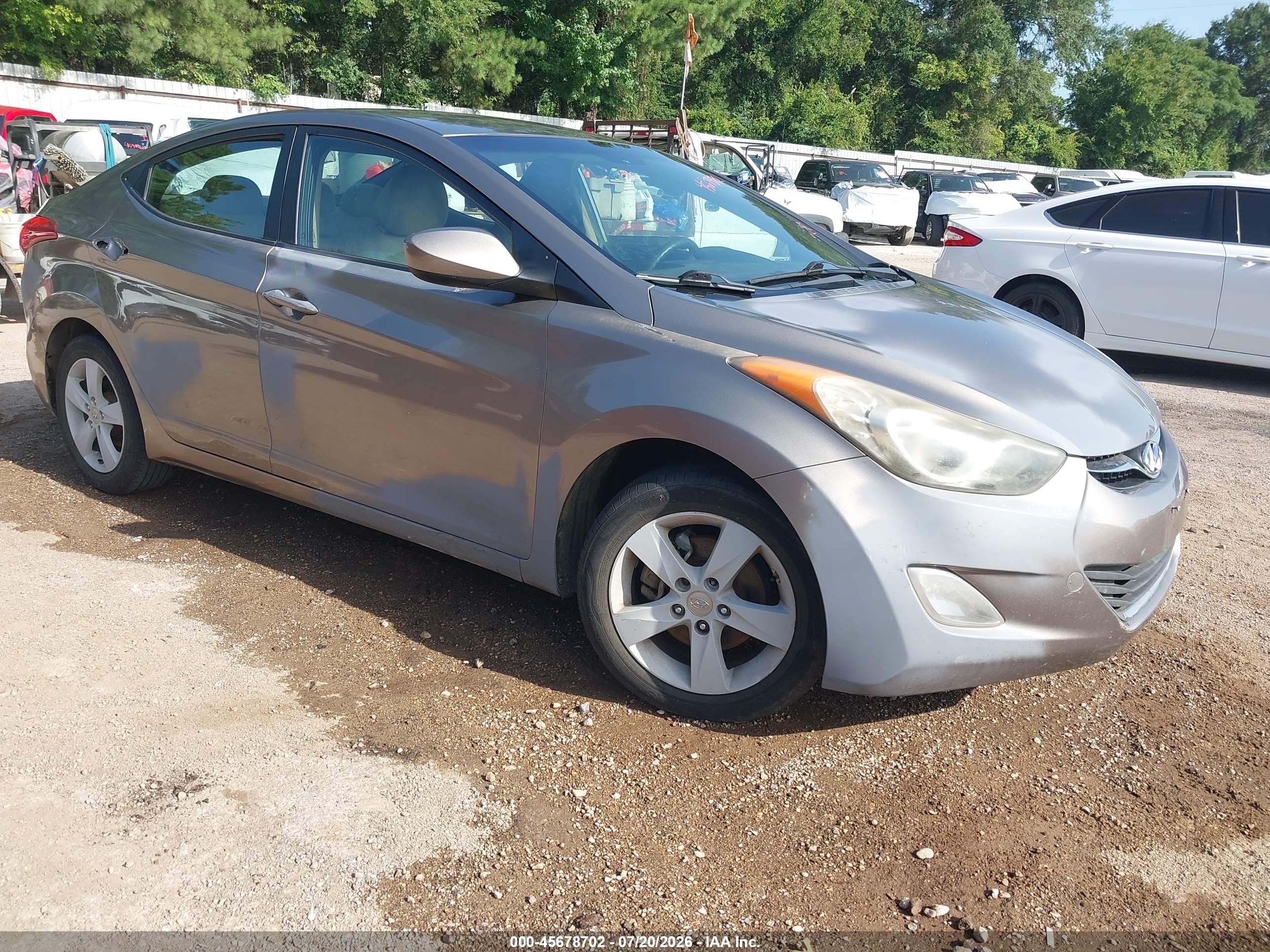2012 Hyundai Elantra Limited, VIN 5NPDH4AE9CH073693 — Normal wear