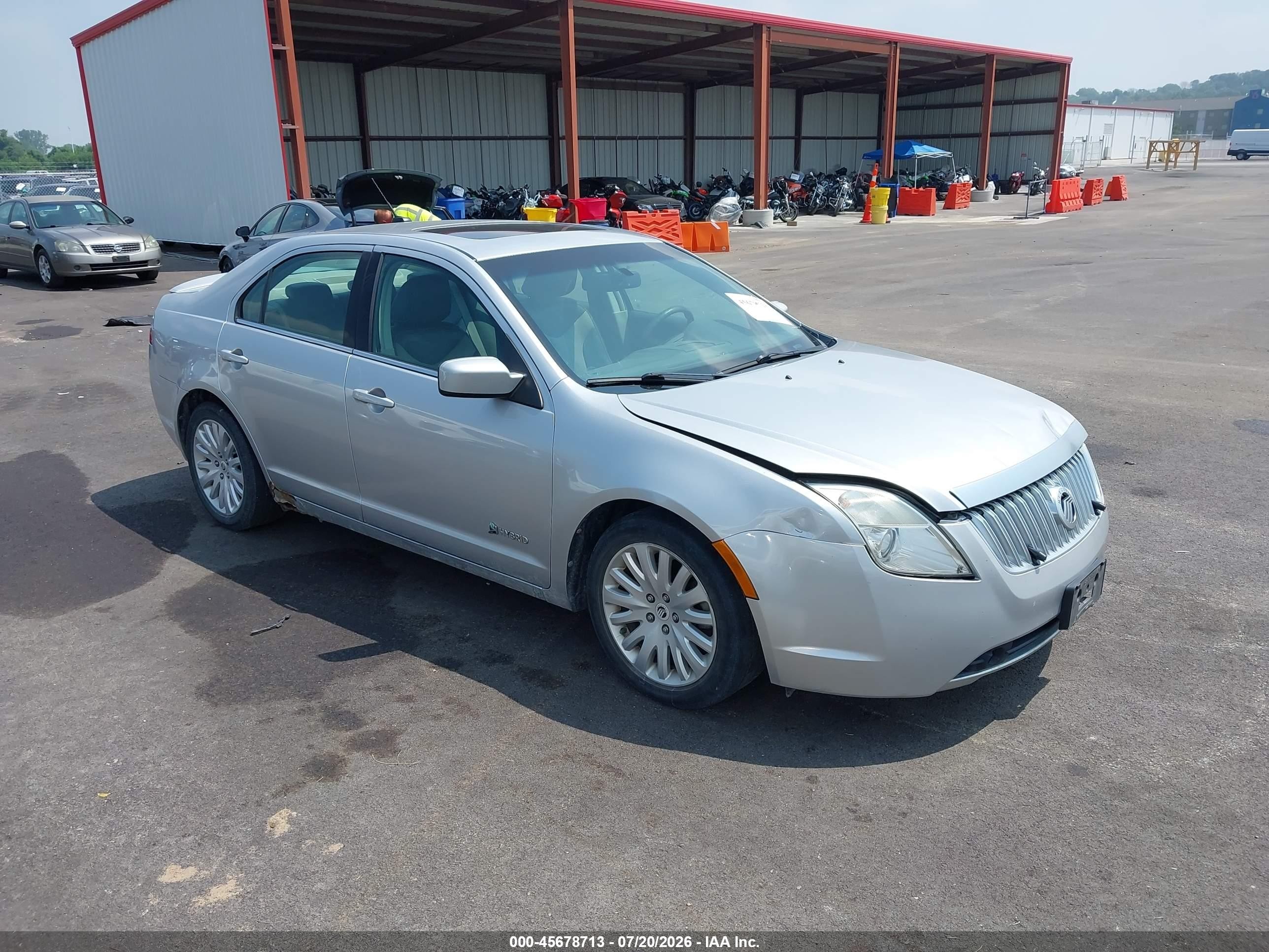 2010 Mercury Milan Hybrid, VIN 3MEDM0L32AR604970 — Обычный износ