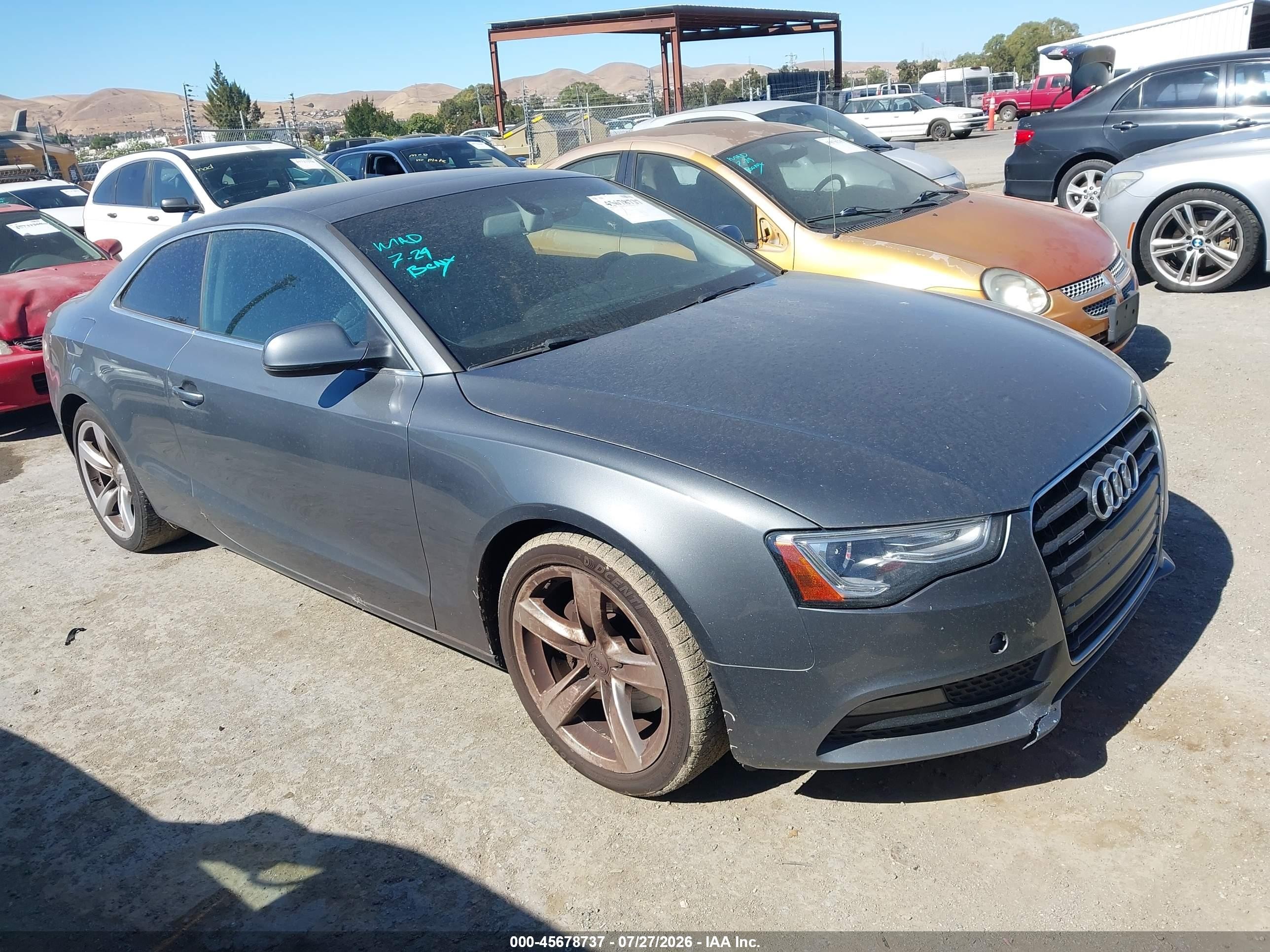 2015 Audi A5 Premium, VIN WAUCFAFR5FA013558 — Обычный износ