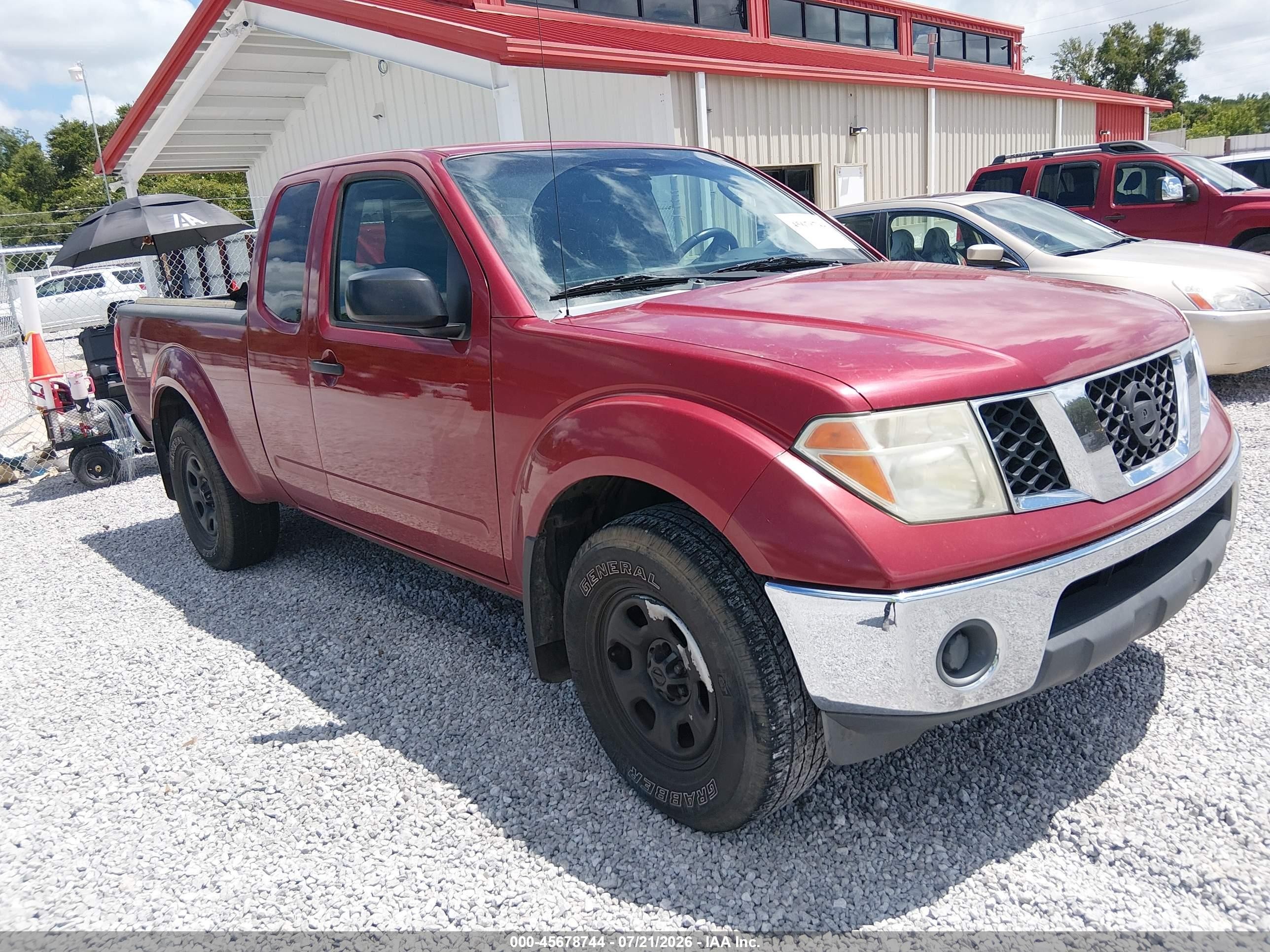 2008 Nissan Frontier SE, VIN 1N6BD06T18C421473 — Обычный износ