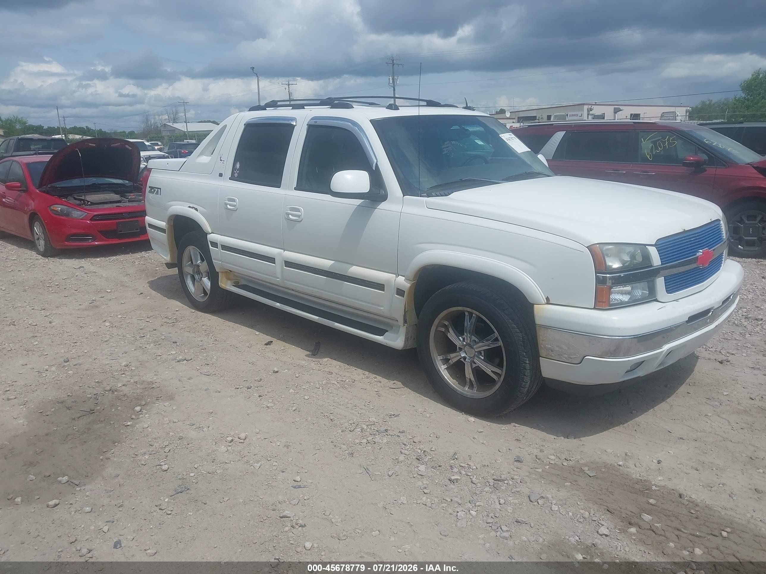 2005 Chevrolet Avalanche Z71, VIN 3GNEK12Z85G212270 — Normal wear