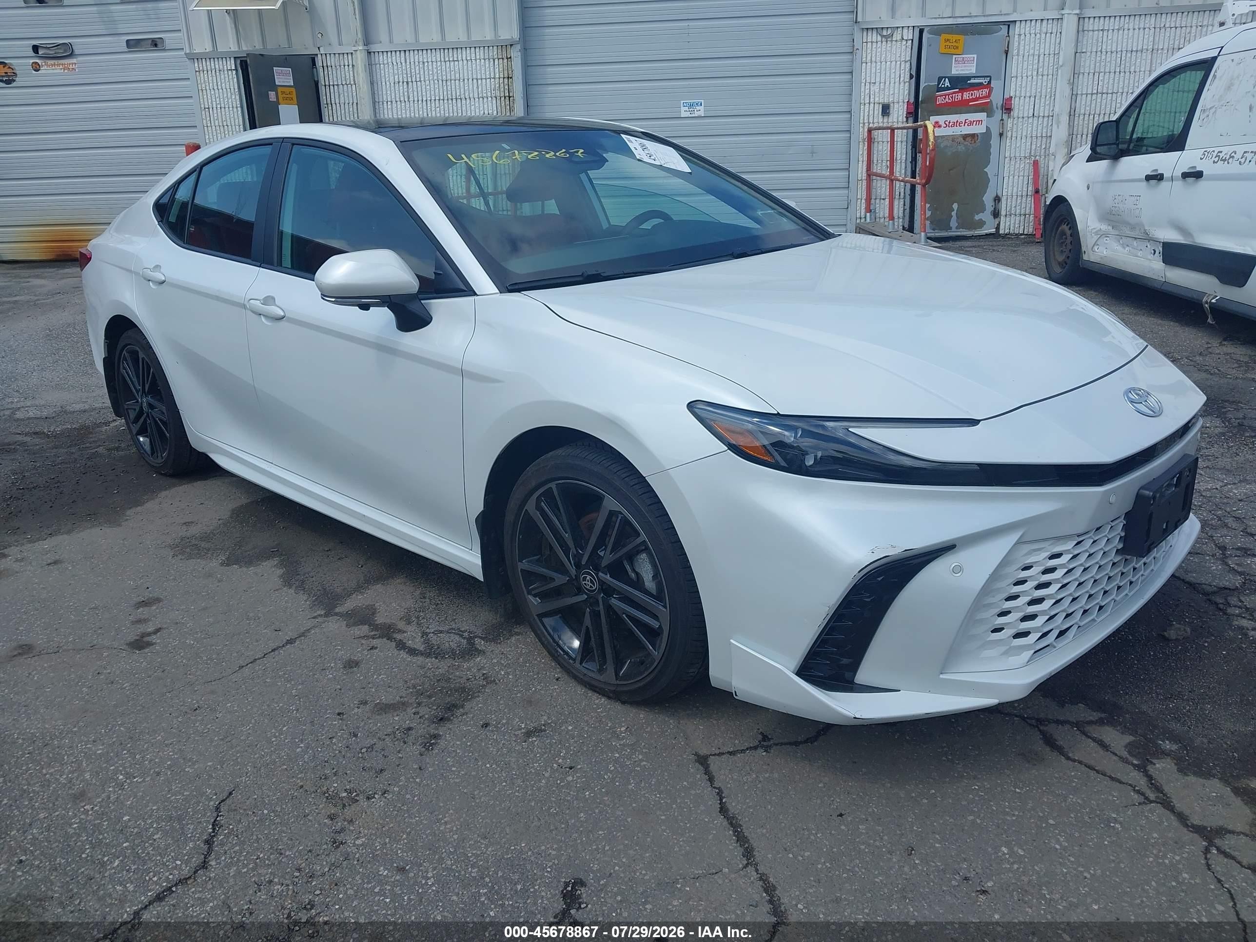2025 Toyota Camry SE, VIN 4T1DBADKXSU502406 — Water / flood