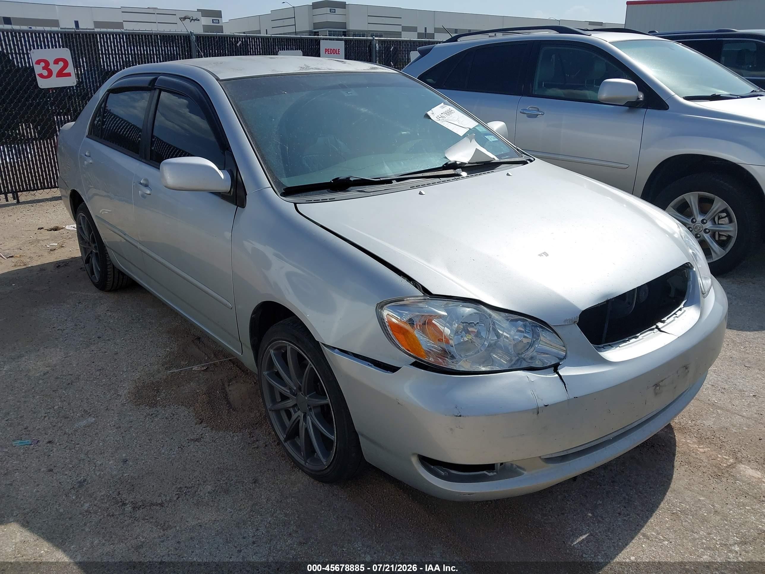 2006 Toyota Corolla CE, VIN JTDBR32E860061422 — Обычный износ