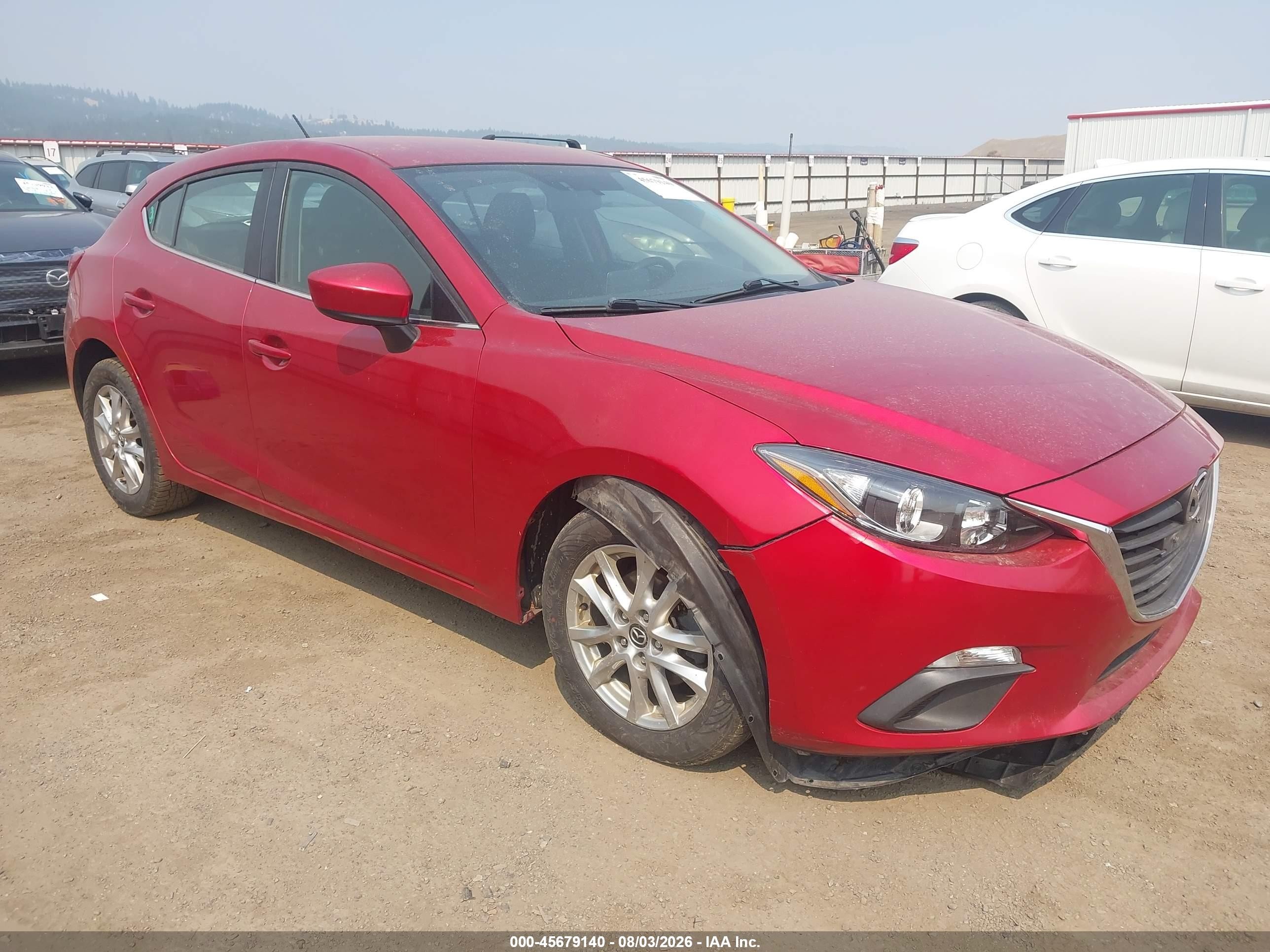 2016 Mazda 3 i Sport, VIN 3MZBM1K79GM268644 — Обычный износ
