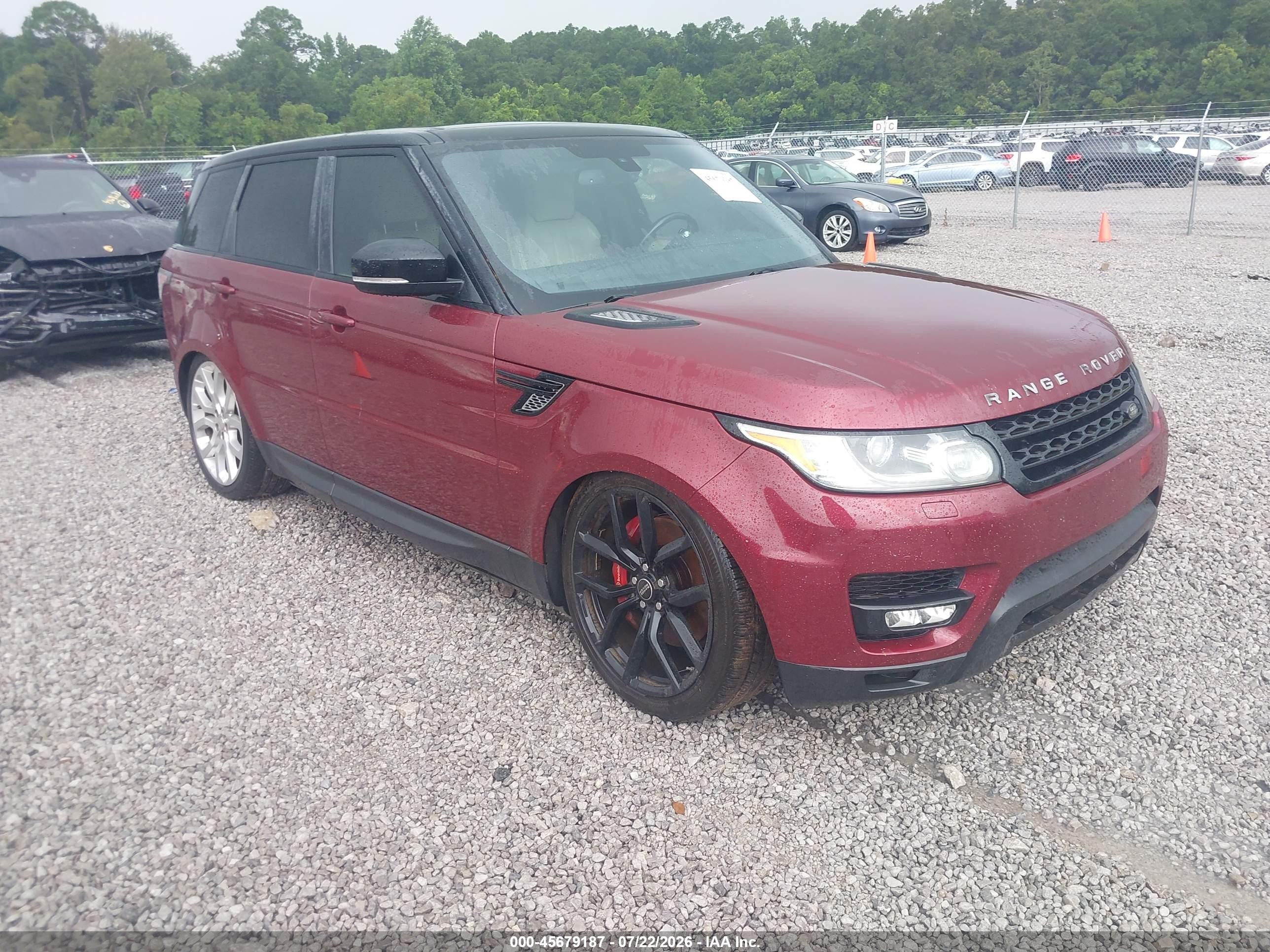 2015 Land Rover Range Rover Sport Supercharged, VIN SALWR2TF1FA606060 — Normal wear