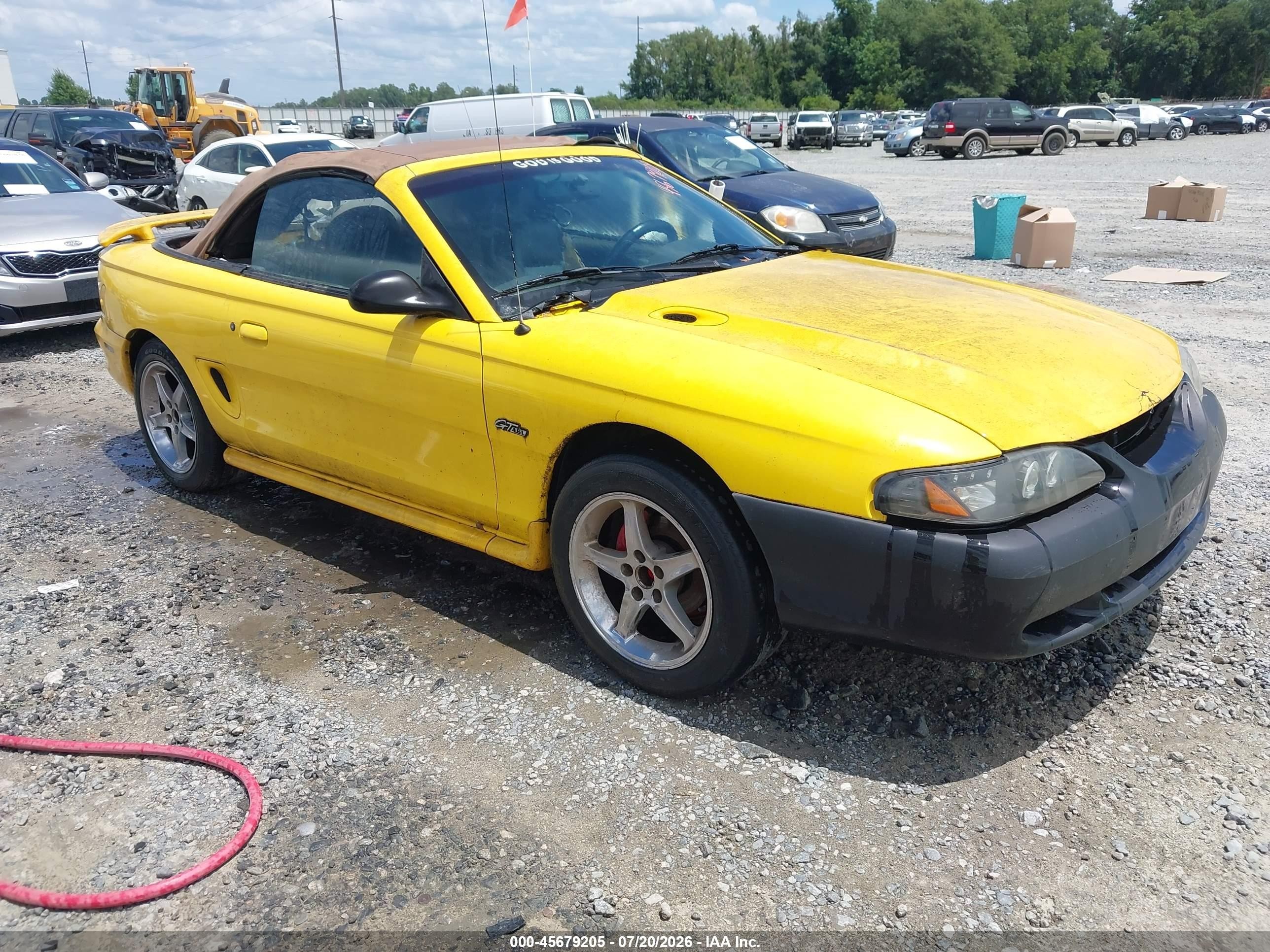 1998 Ford Mustang GT, VIN 1FAFP45X9WF201913 — Обычный износ