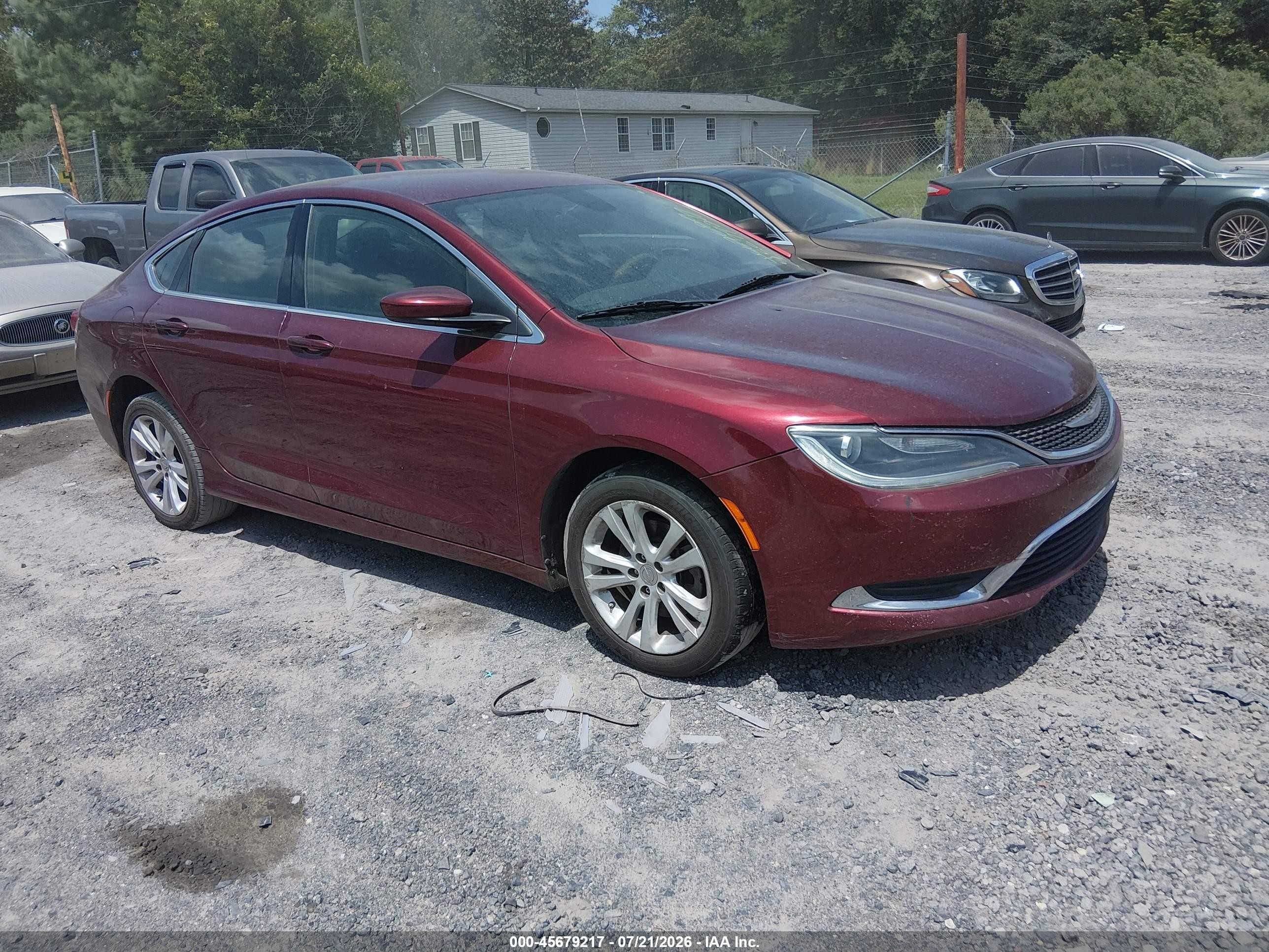 2016 Chrysler 200 Limited, VIN 1C3CCCAB6GN174582 — Обычный износ