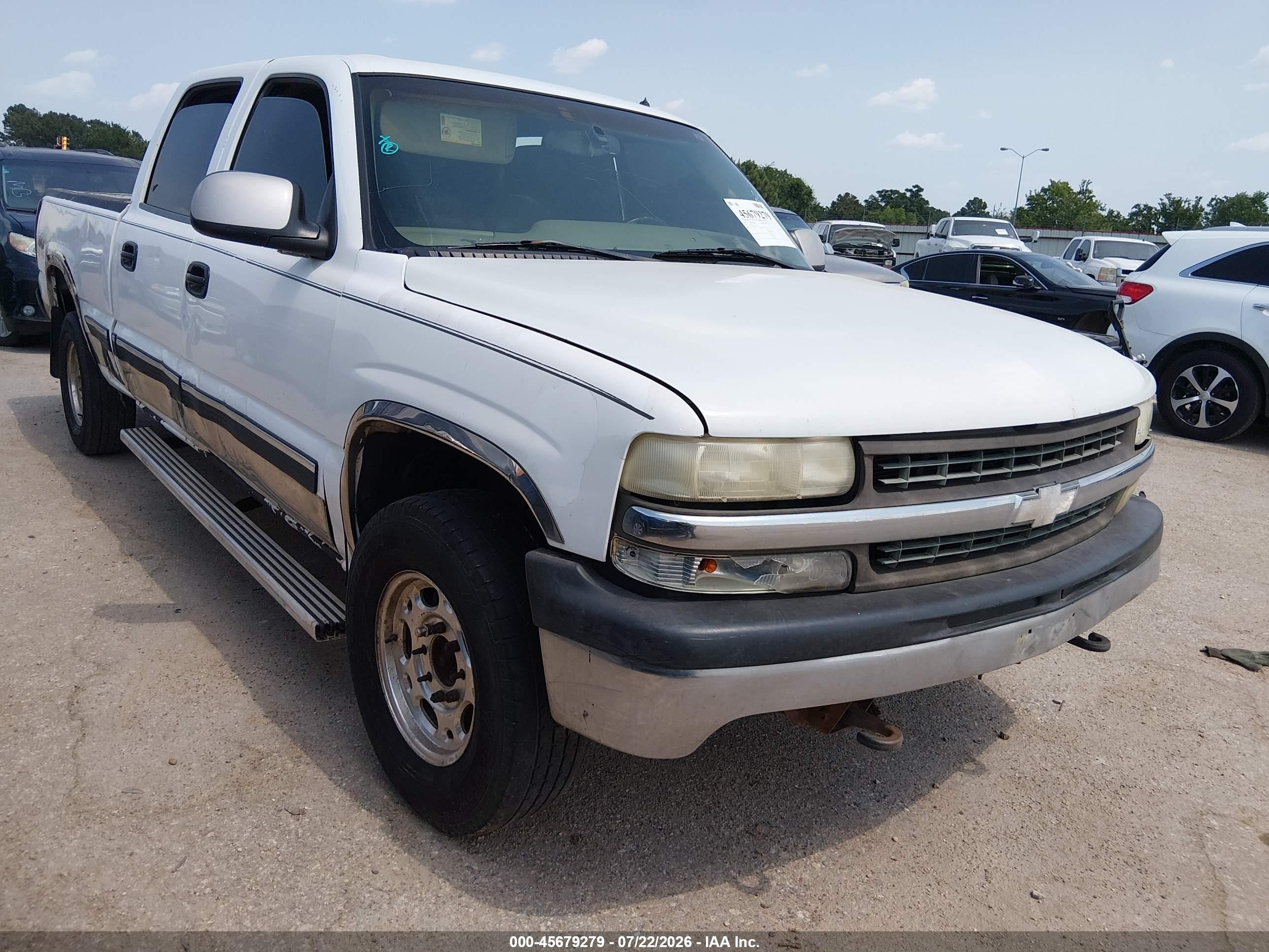 2002 Chevrolet Silverado 1500HD LS, VIN 1GCGK13U72F162320 — Normal wear
