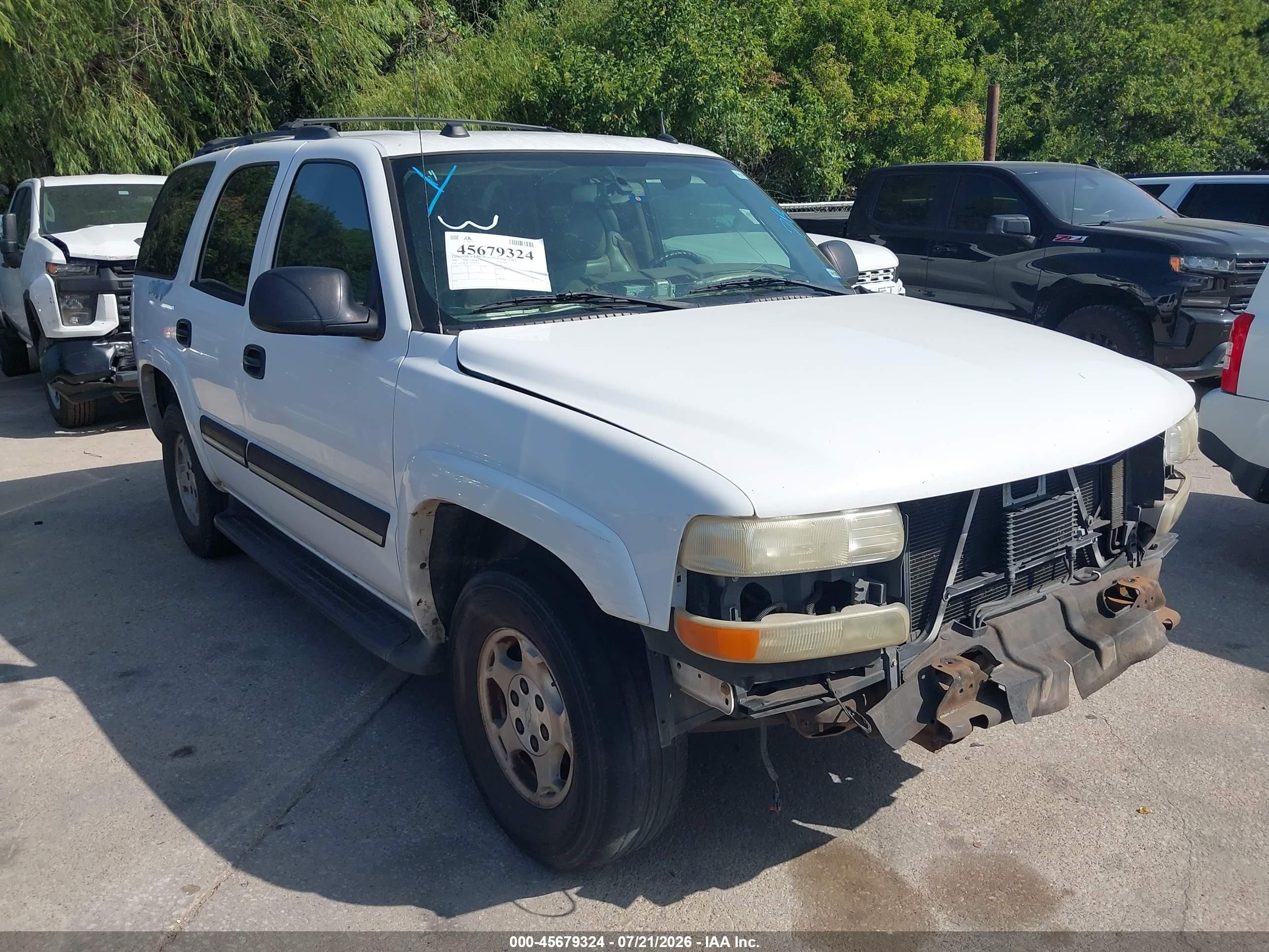 2005 Chevrolet Tahoe LT, VIN 1GNEC13T75R263170 — Обычный износ