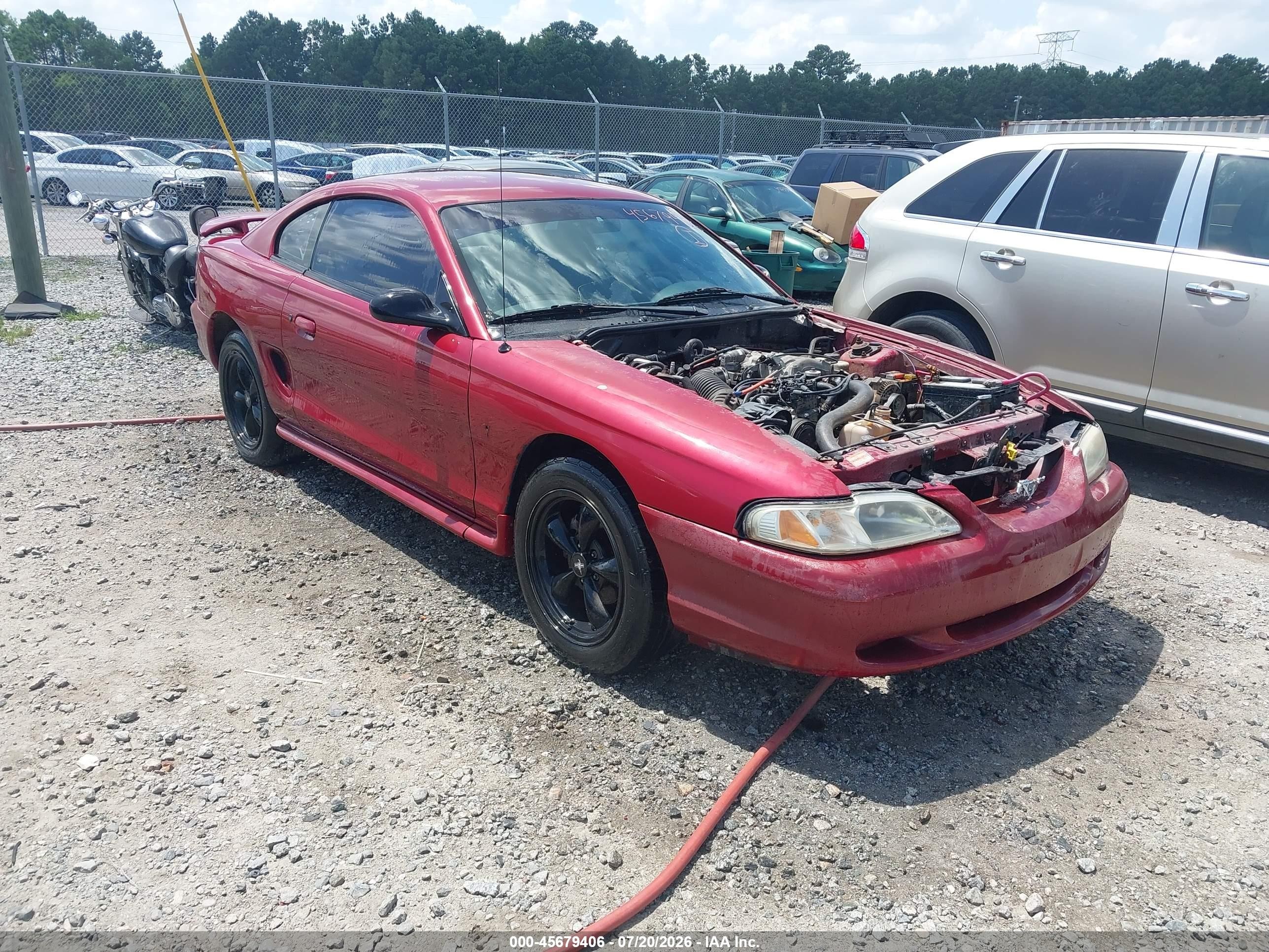 1998 Ford Mustang, VIN 1FAFP4048WF121127 — Обычный износ