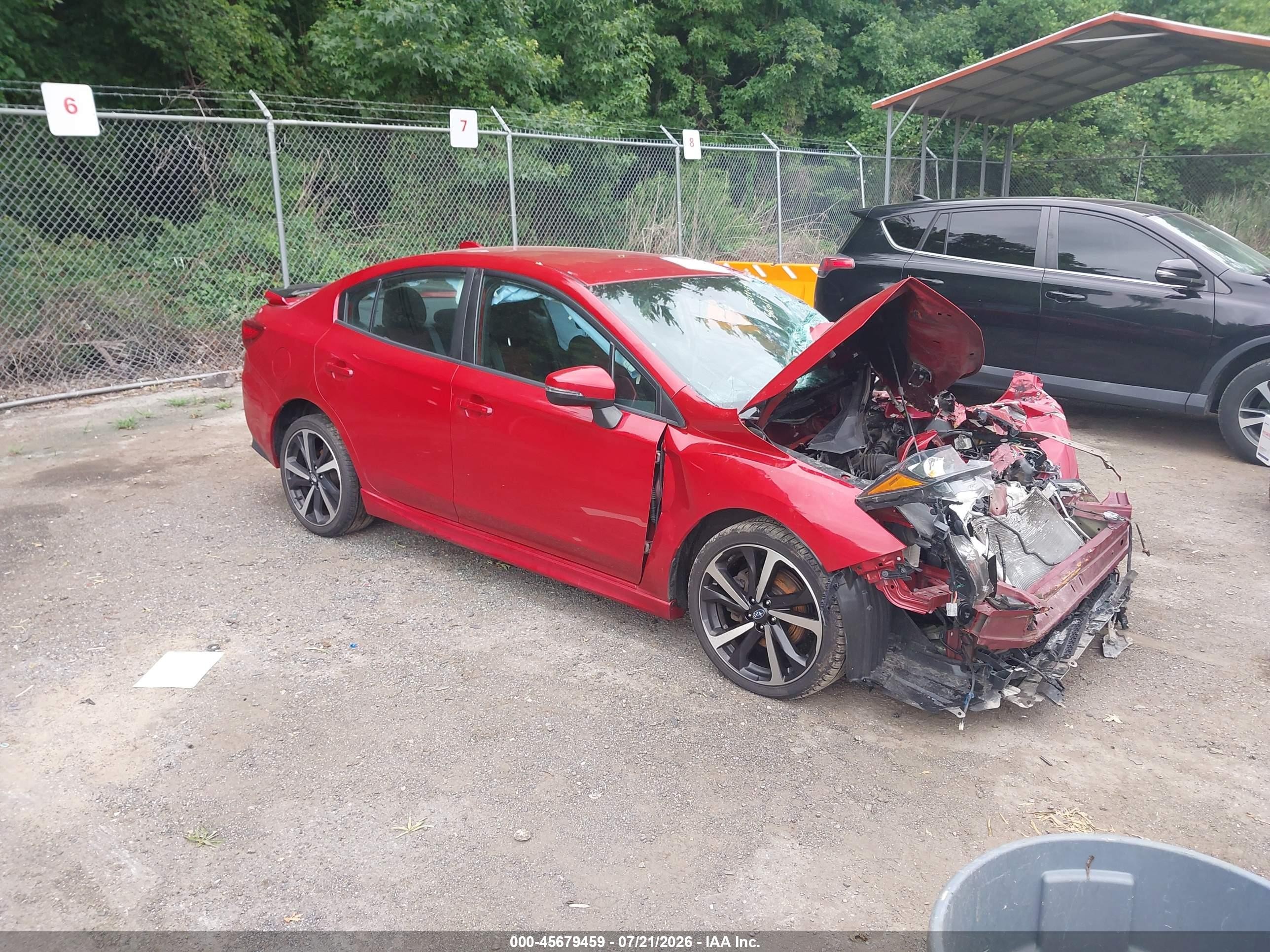 2021 Subaru Impreza Special Sports, VIN 4S3GKAL62M3601574 — Перед