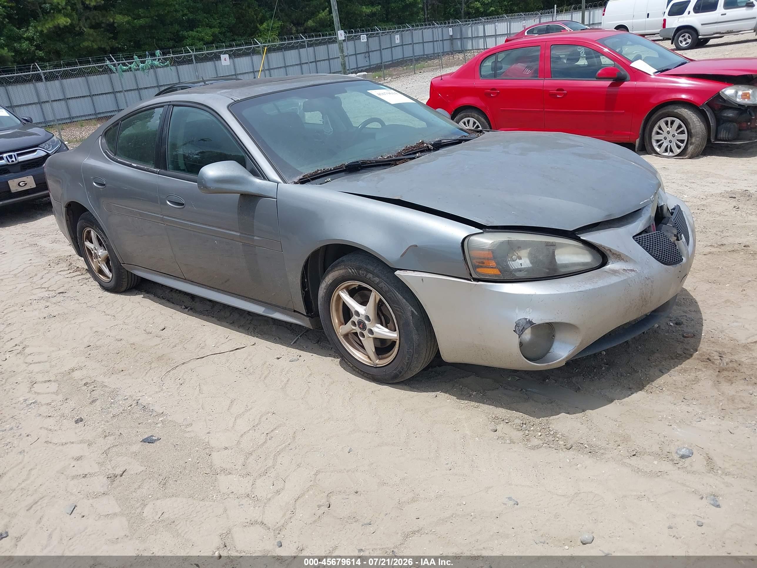 2008 Pontiac Grand Prix, VIN 2G2WP552281166487 — Normal wear