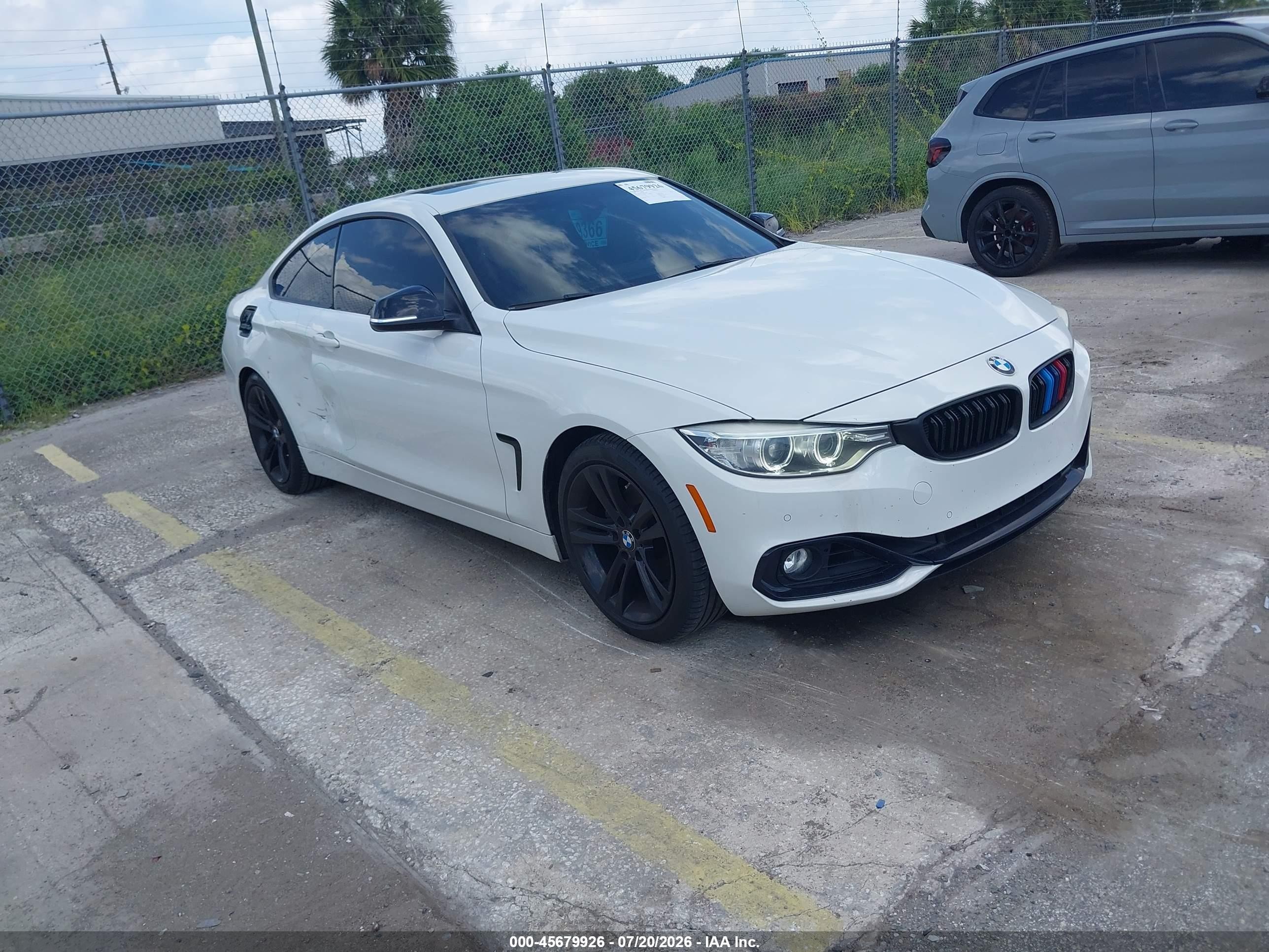 2014 BMW 4 Series 428i, VIN WBA3N3C58EK231065 — Rear end