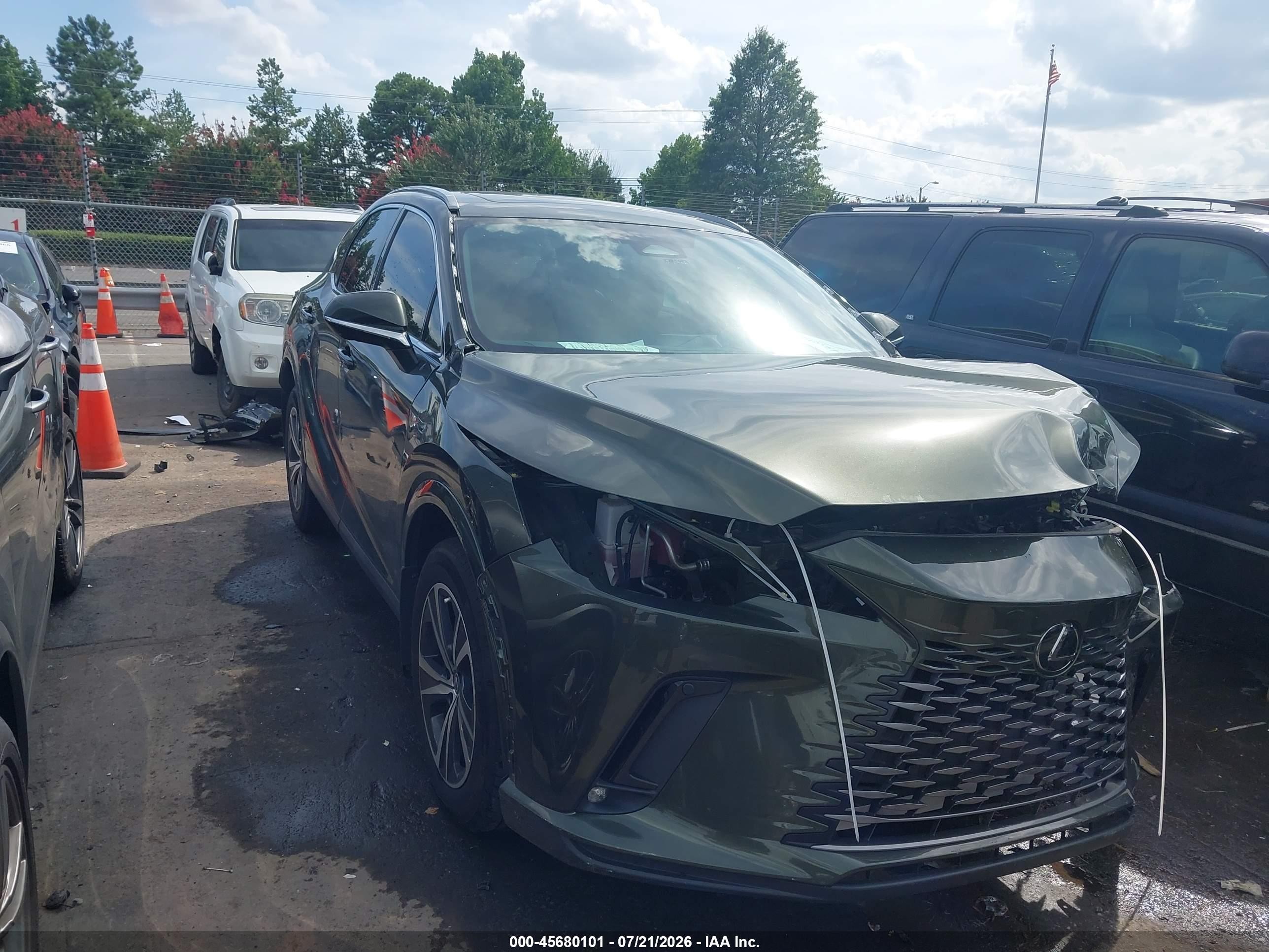 2025 Lexus RX 350h Premium, VIN 2T2BBMCA2SC069730 — Front end
