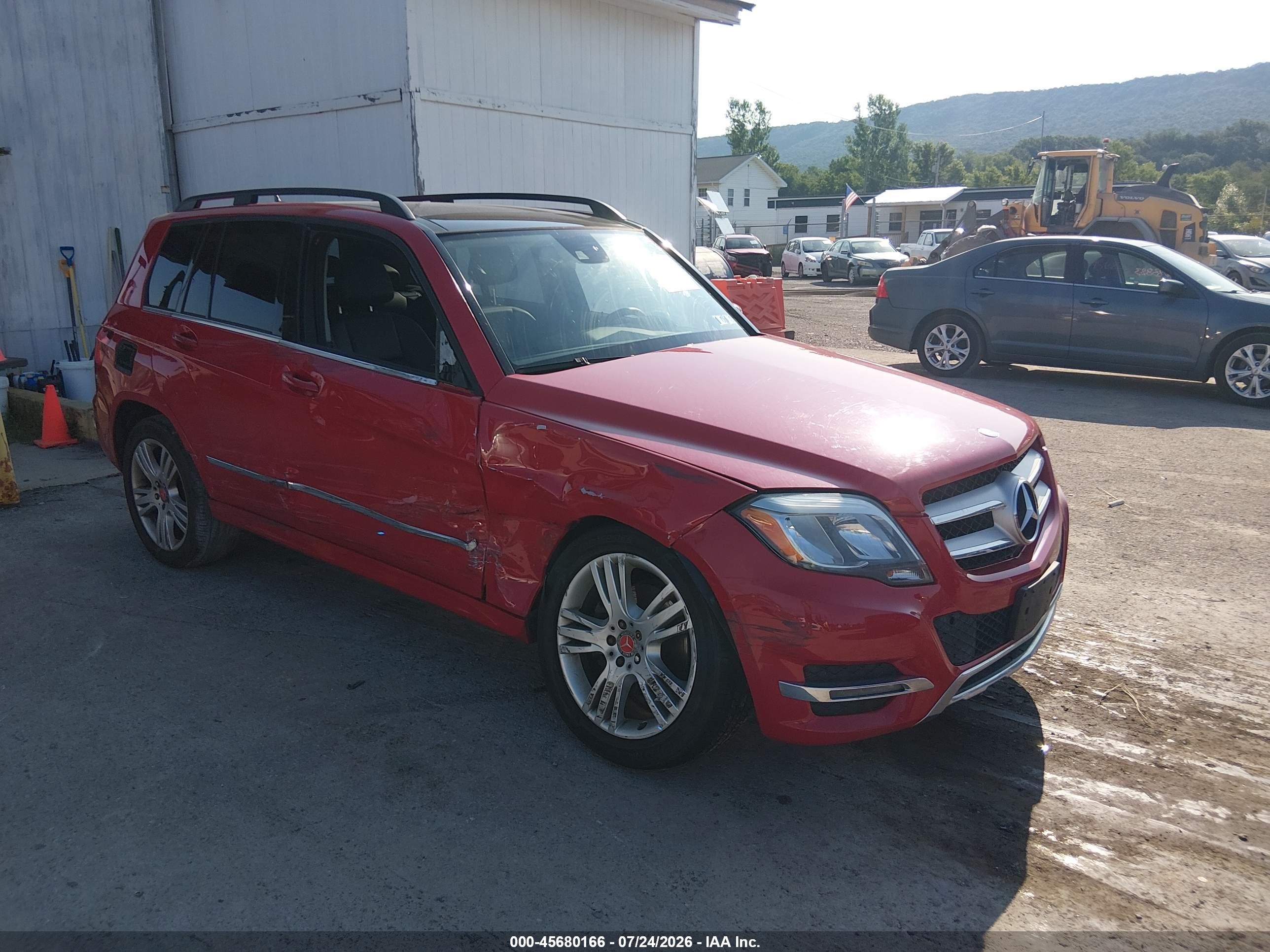 2014 Mercedes-Benz GLK 350, VIN WDCGG8JB4EG280023 — Бок