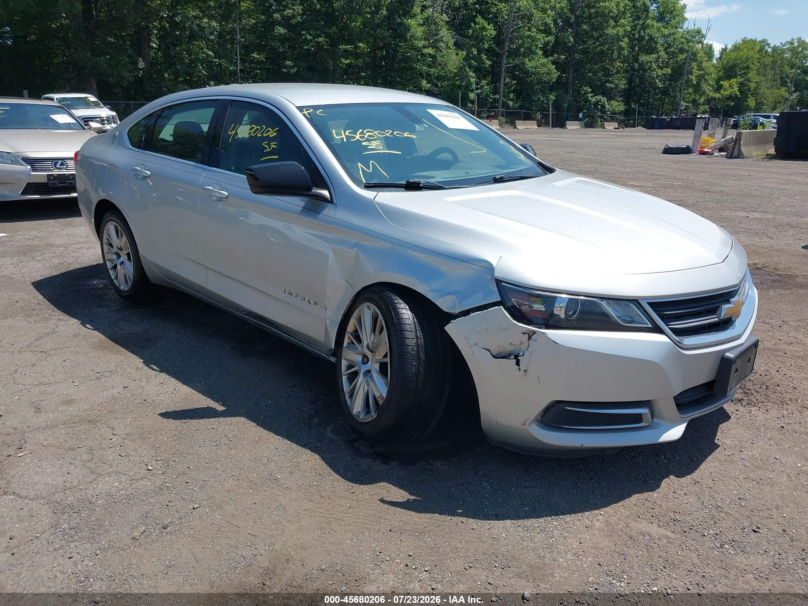 2017 Chevrolet Impala LS, VIN 2G11Z5SA7H9186000 — Front end