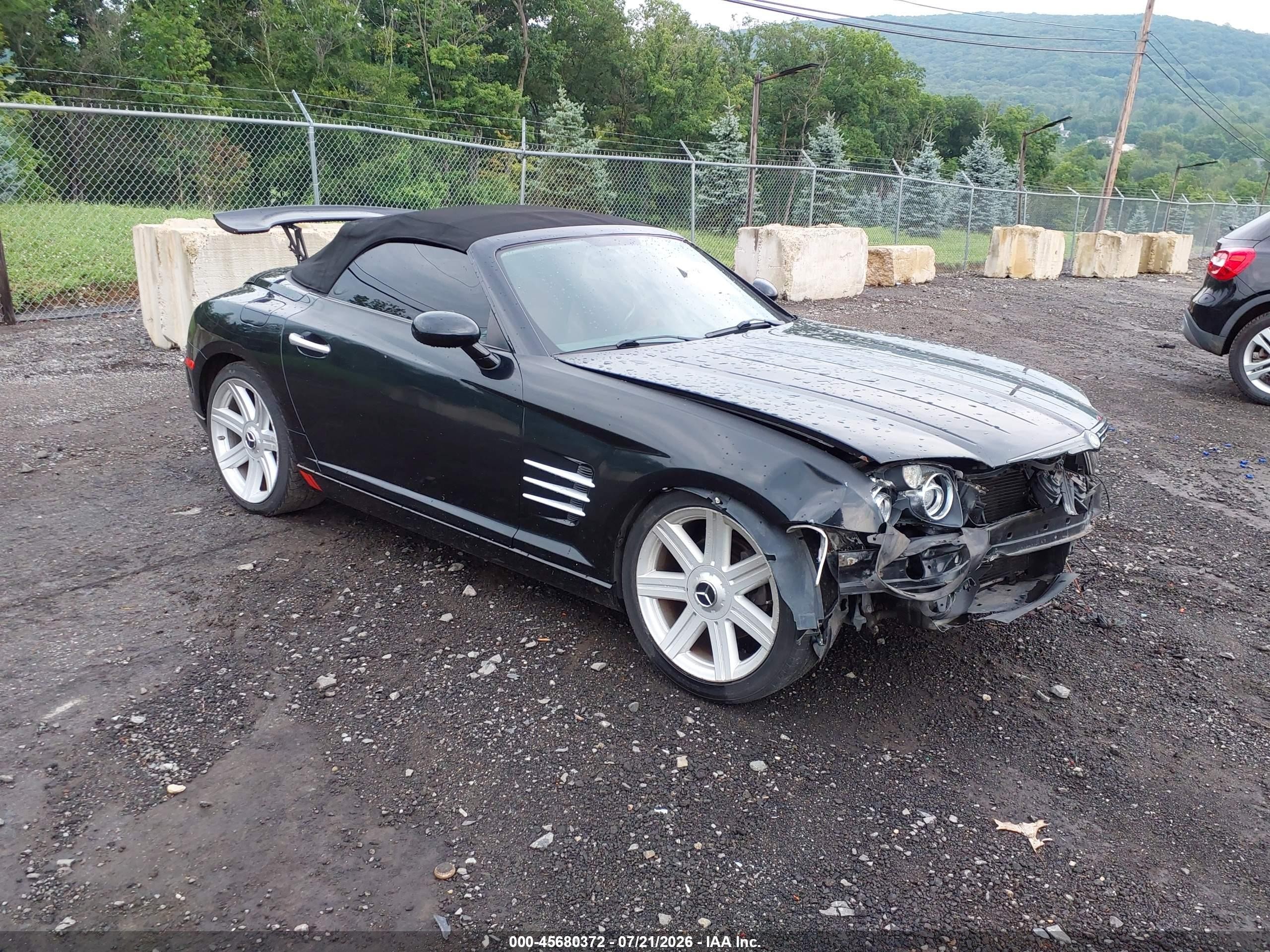 2005 Chrysler Crossfire Limited, VIN 1C3AN65L85X047405 — Front end