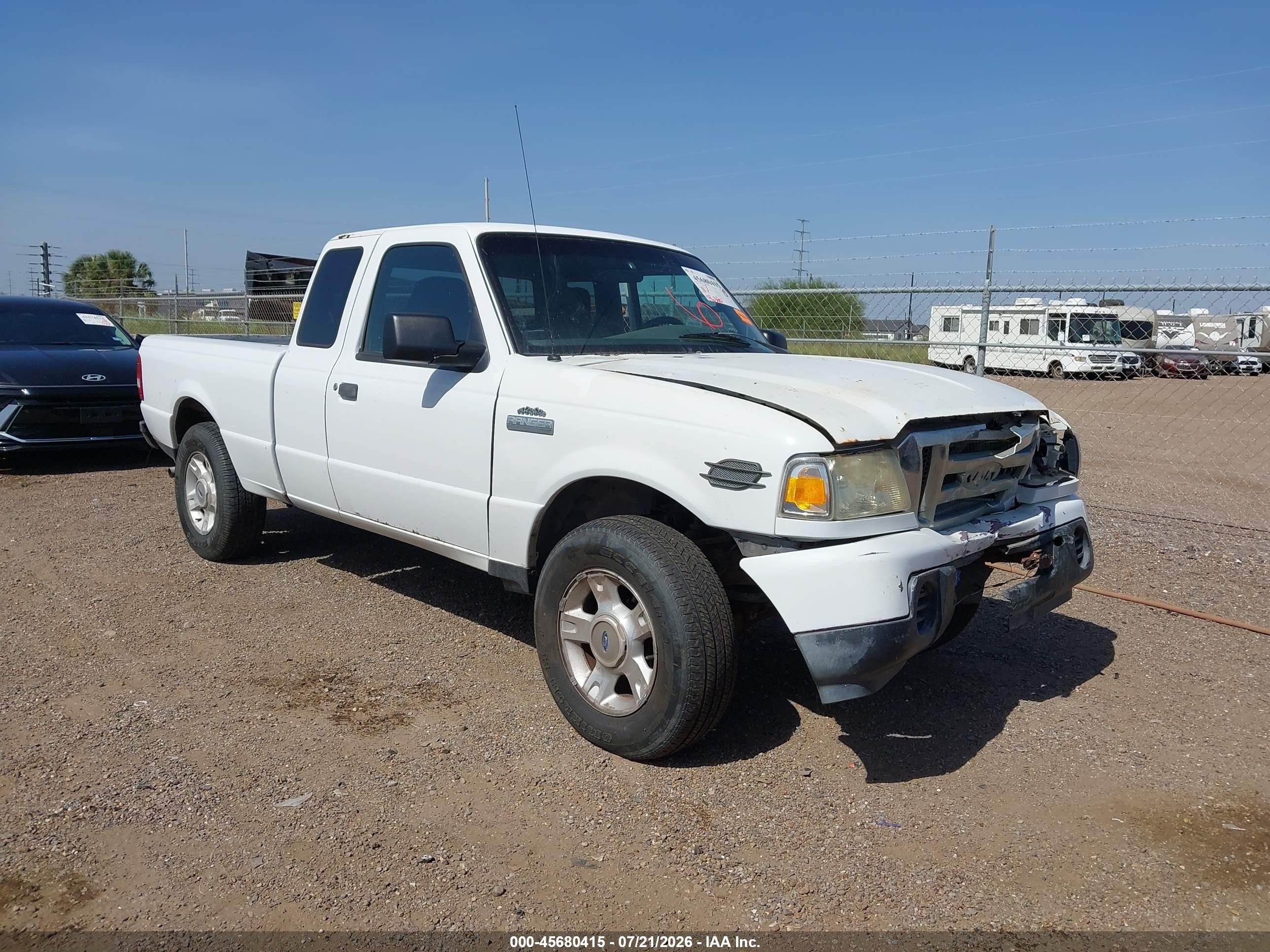 2009 Ford Ranger XL, VIN 1FTYR14D09PA20216 — Front end