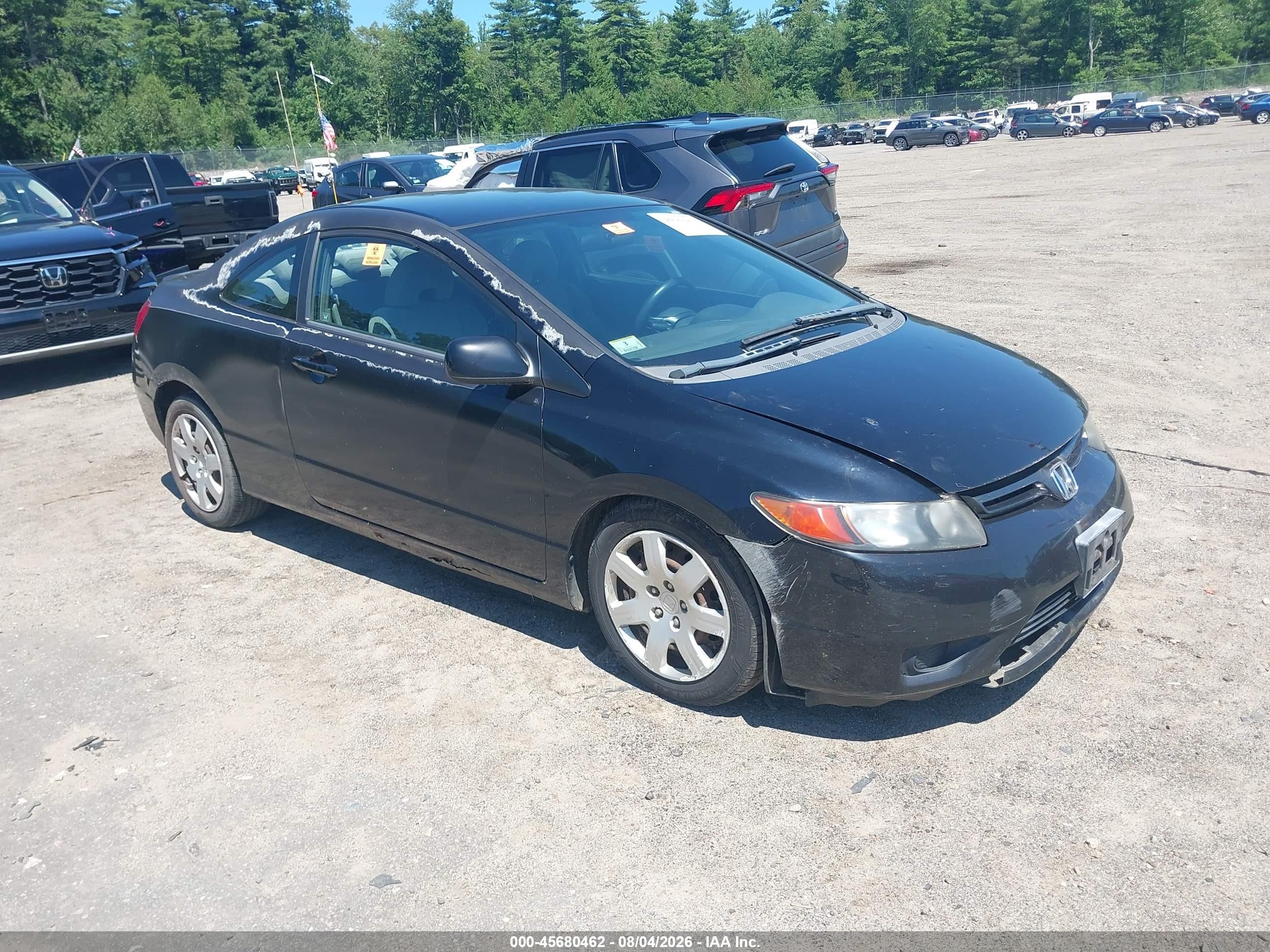 2008 Honda Civic LX, VIN 2HGFG12618H508371 — Normal wear