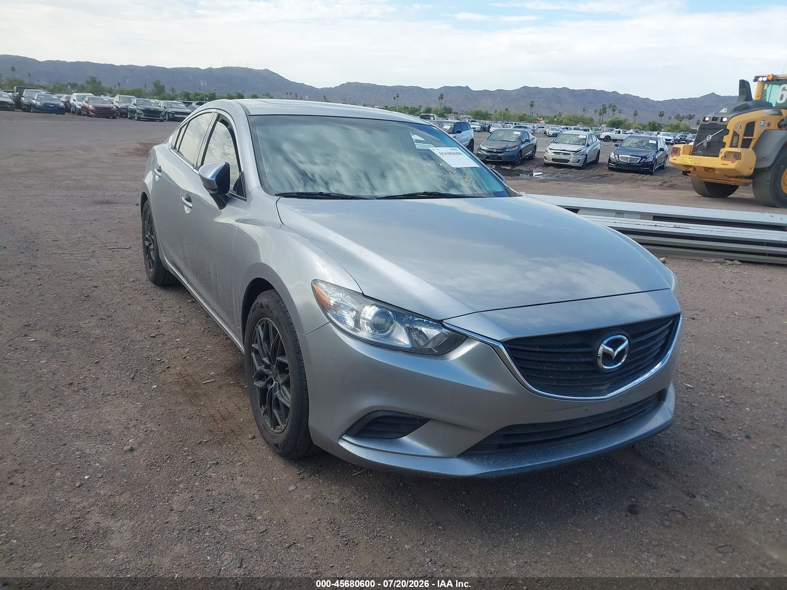 2015 Mazda 6 i Touring, VIN JM1GJ1V53F1189929 — Normal wear