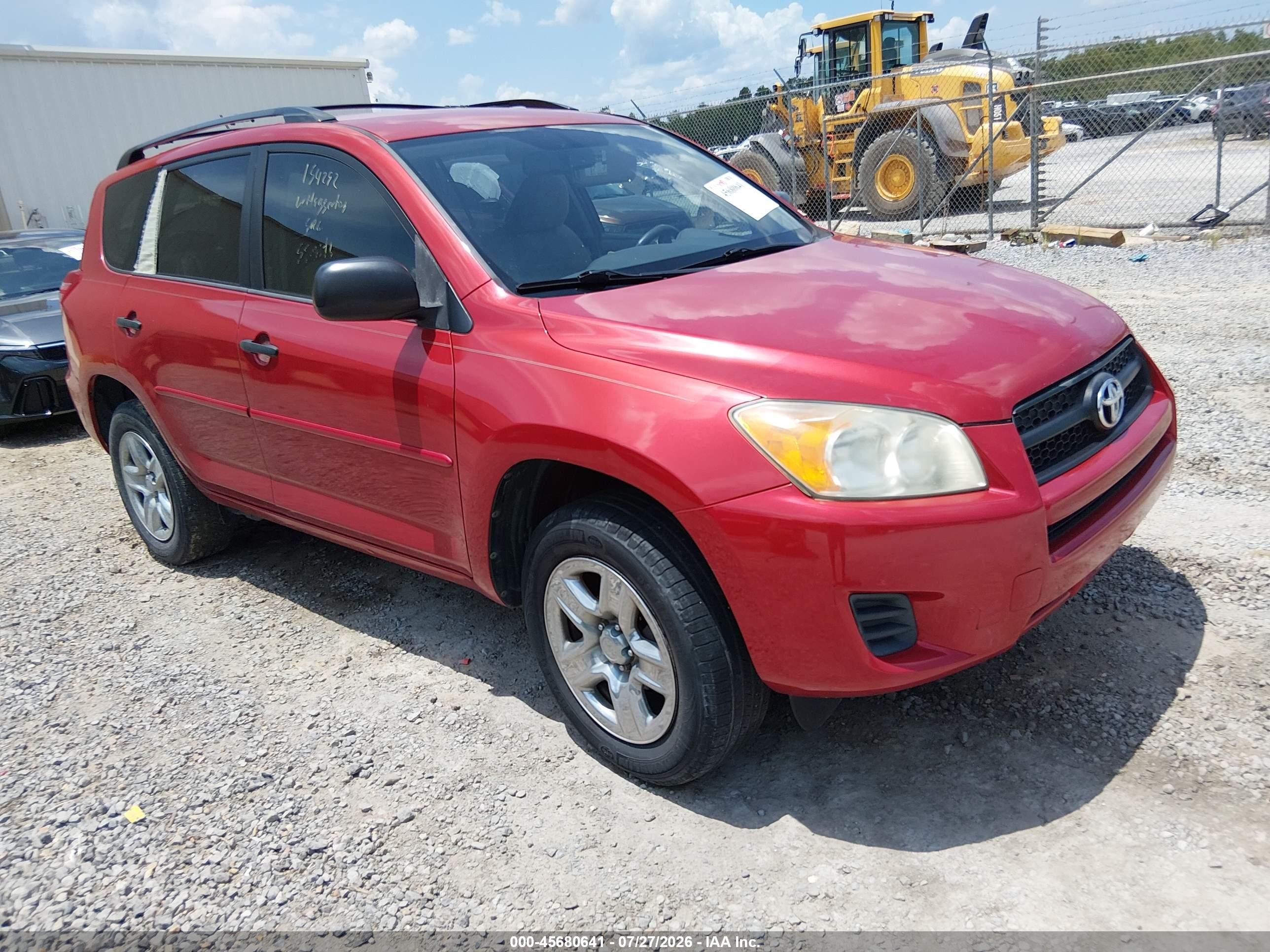 2012 Toyota RAV4, VIN 2T3ZF4DV2CW154292 — Normal wear
