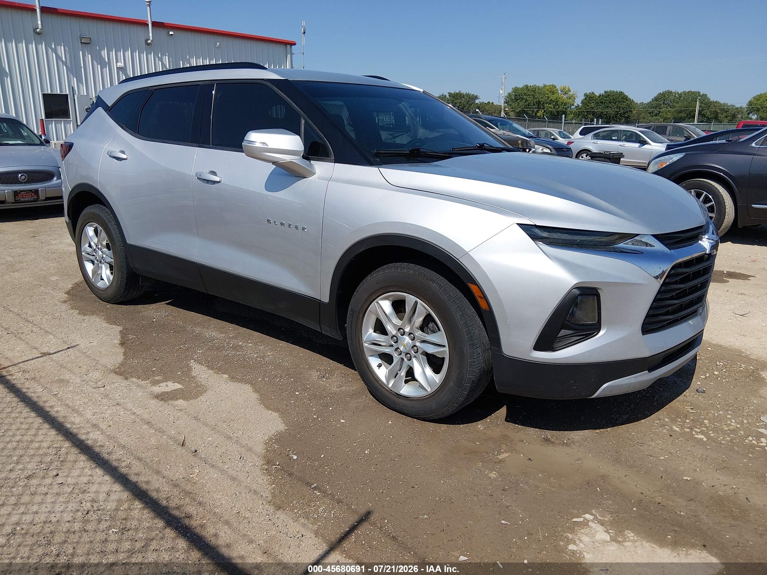 2020 Chevrolet Blazer LT, VIN 3GNKBCRS2LS667035 — Град