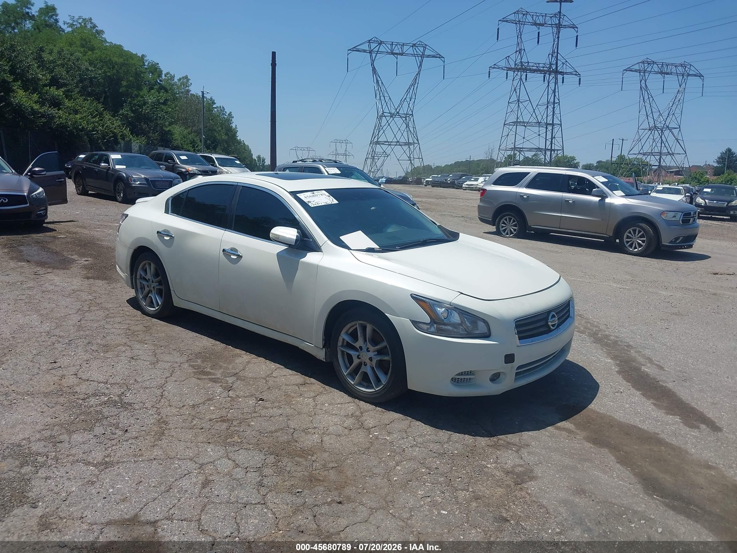 2014 Nissan Maxima SV, VIN 1N4AA5APXEC445531 — Normal wear