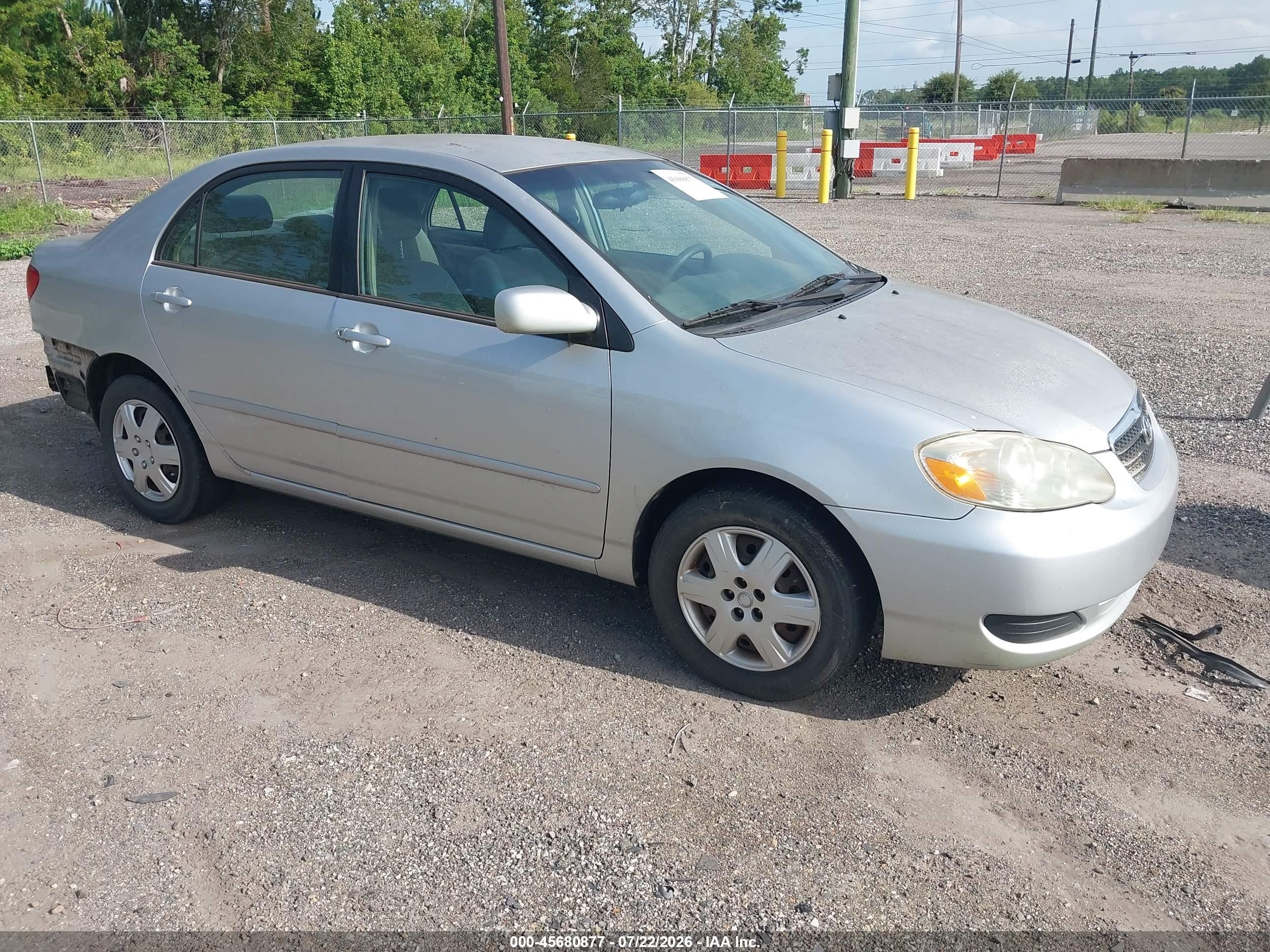 2007 Toyota Corolla CE, VIN JTDBR32E070135871 — Normal wear