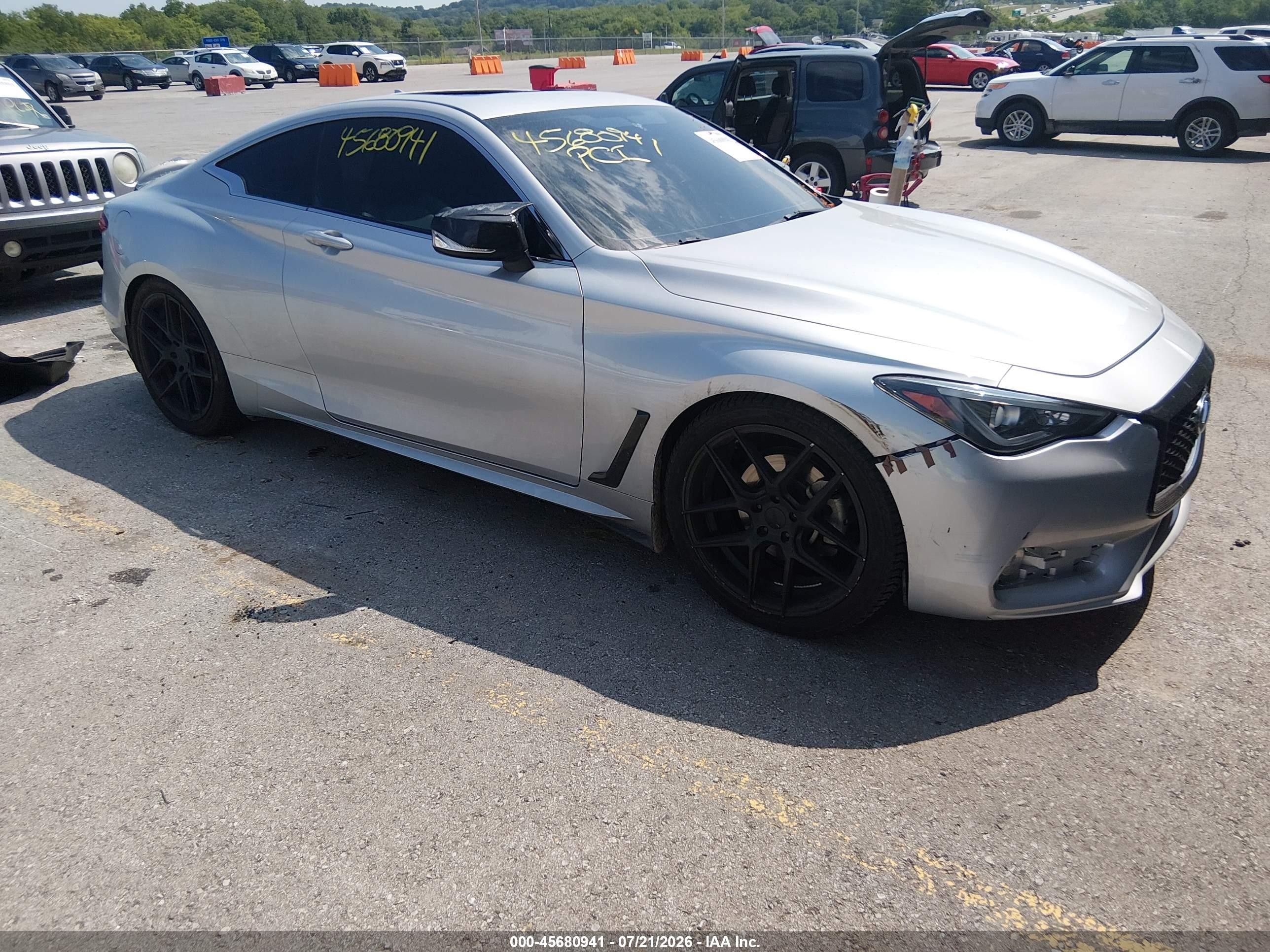 2017 Infiniti Q60 Premium, VIN JN1EV7EK4HM360163 — All over