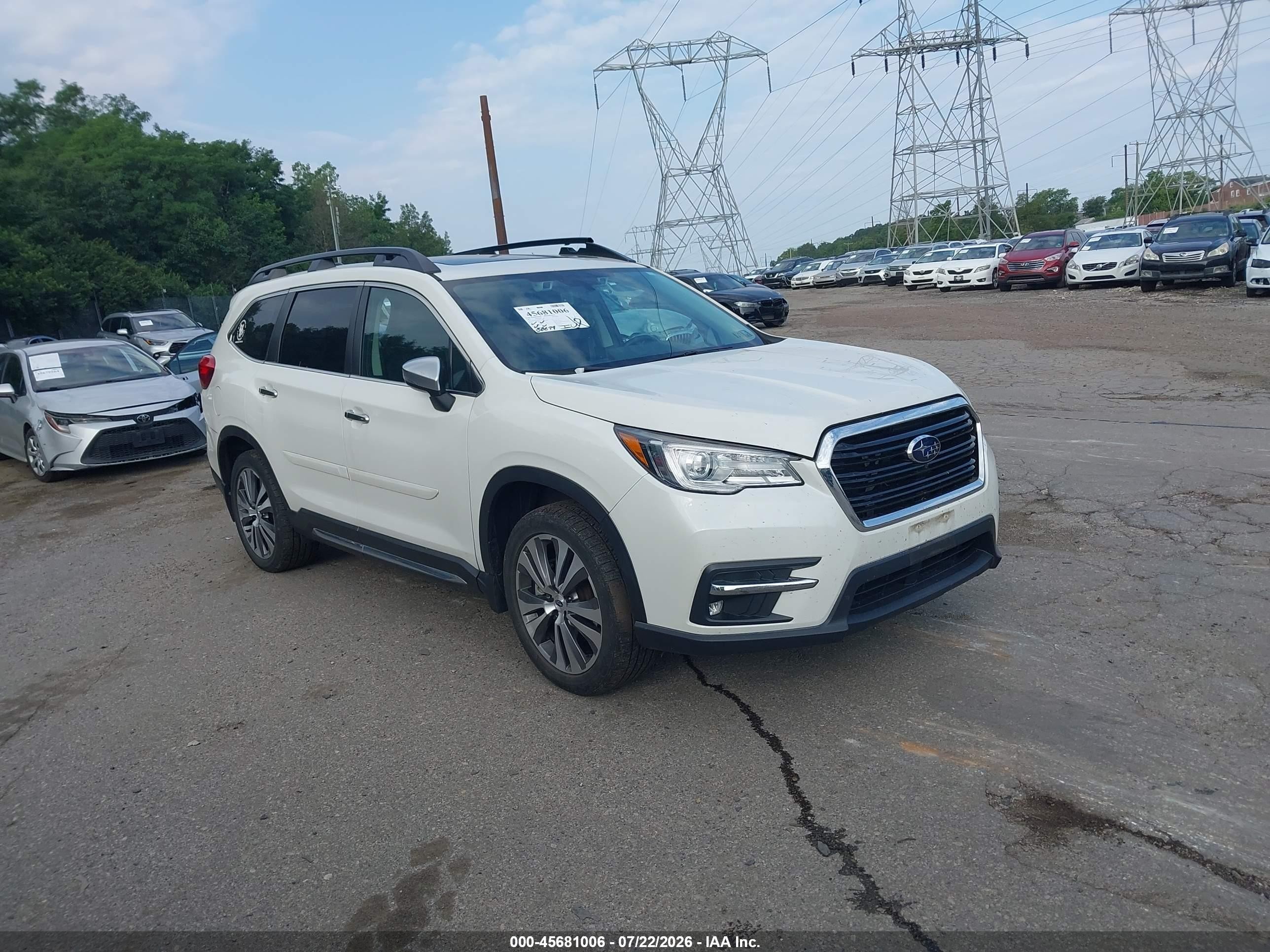 2021 Subaru Ascent Touring, VIN 4S4WMARD8M3450926 — Rear end